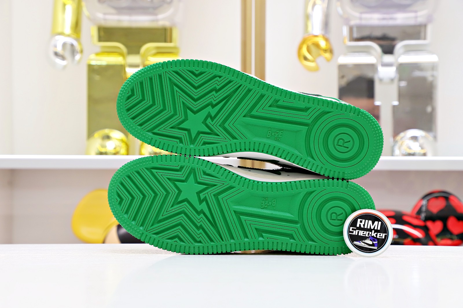 BAPE BAPESTA 'GREEN'