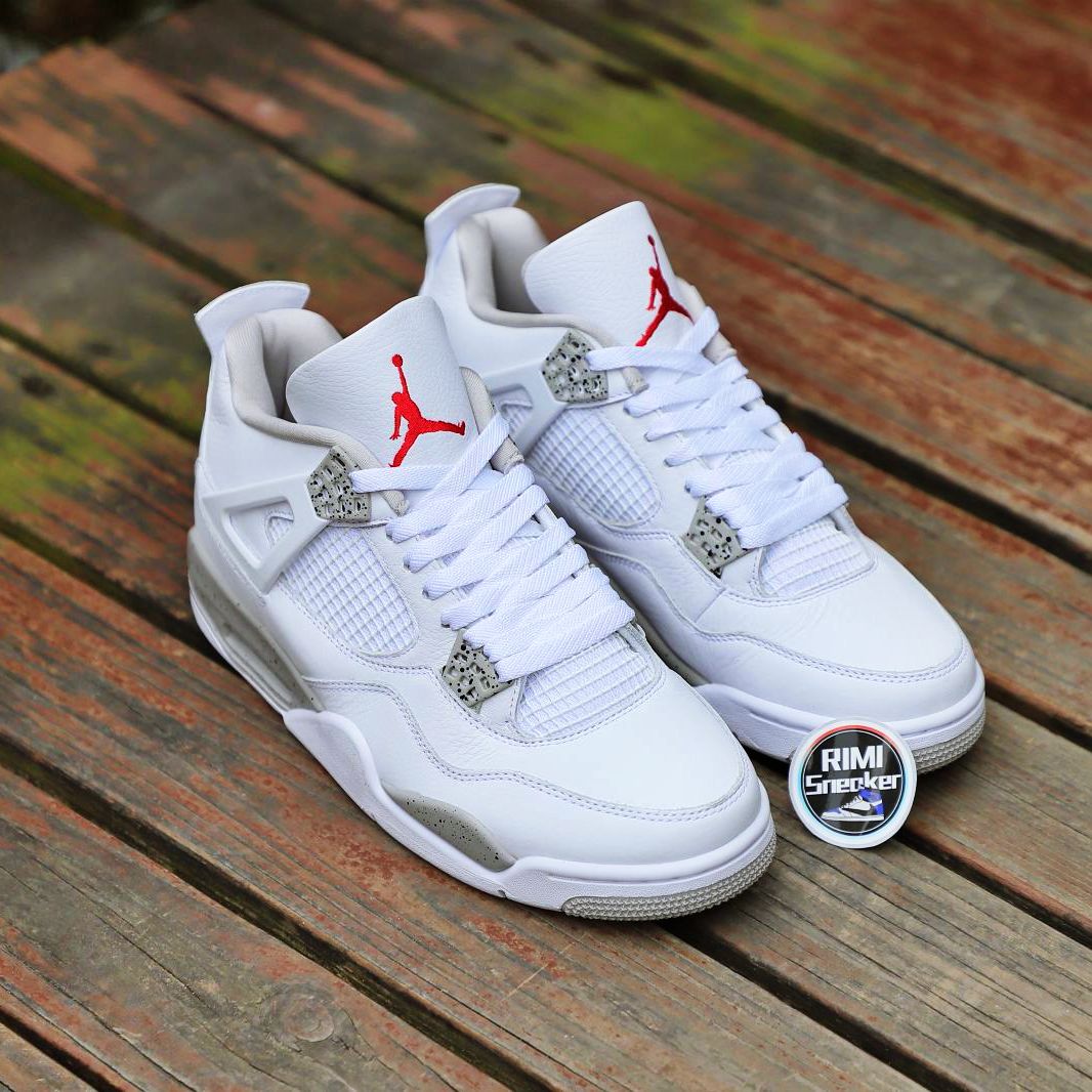 AIR JORDAN 4 RETRO 'WHITE OREO'