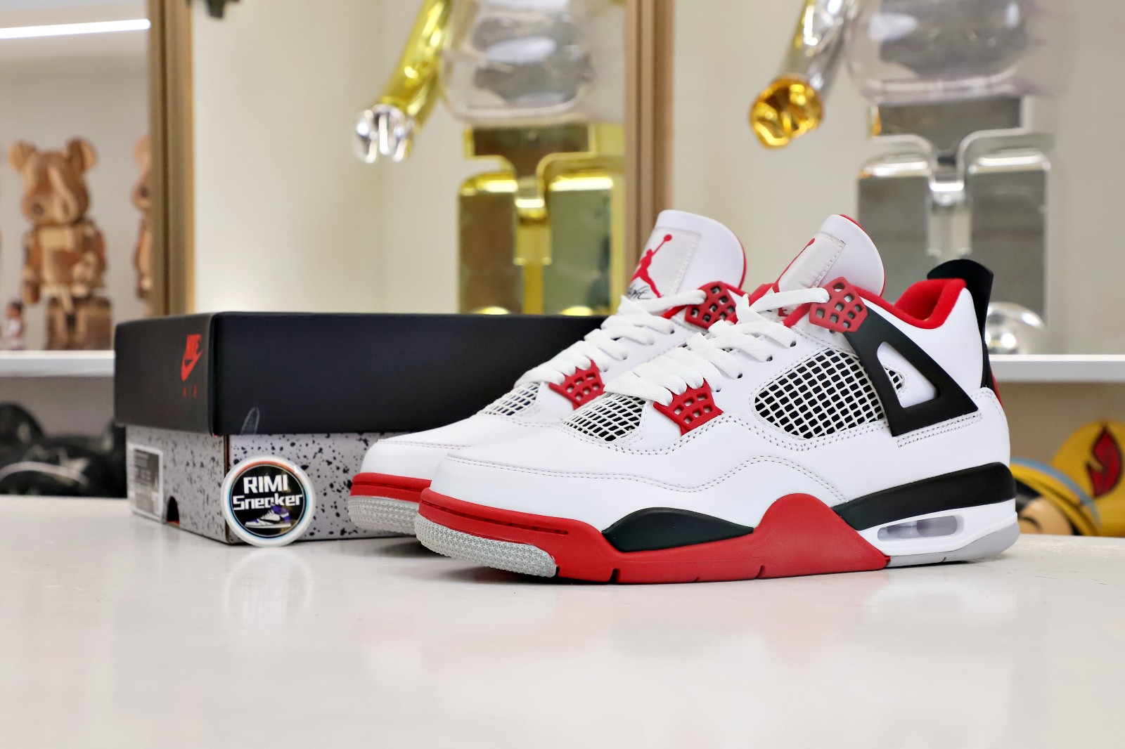 AIR JORDAN 4 RETRO 'FIRE RED' 2020