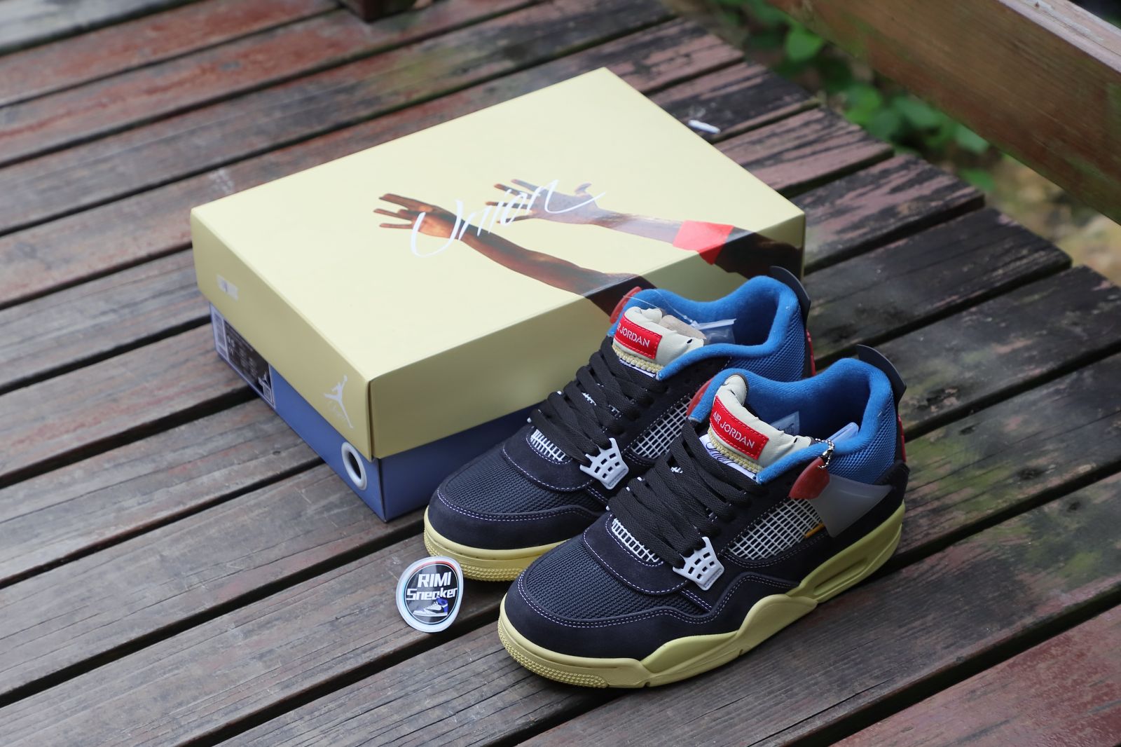 UNION LA X AIR JORDAN 4 RETRO 'OFF NOIR'