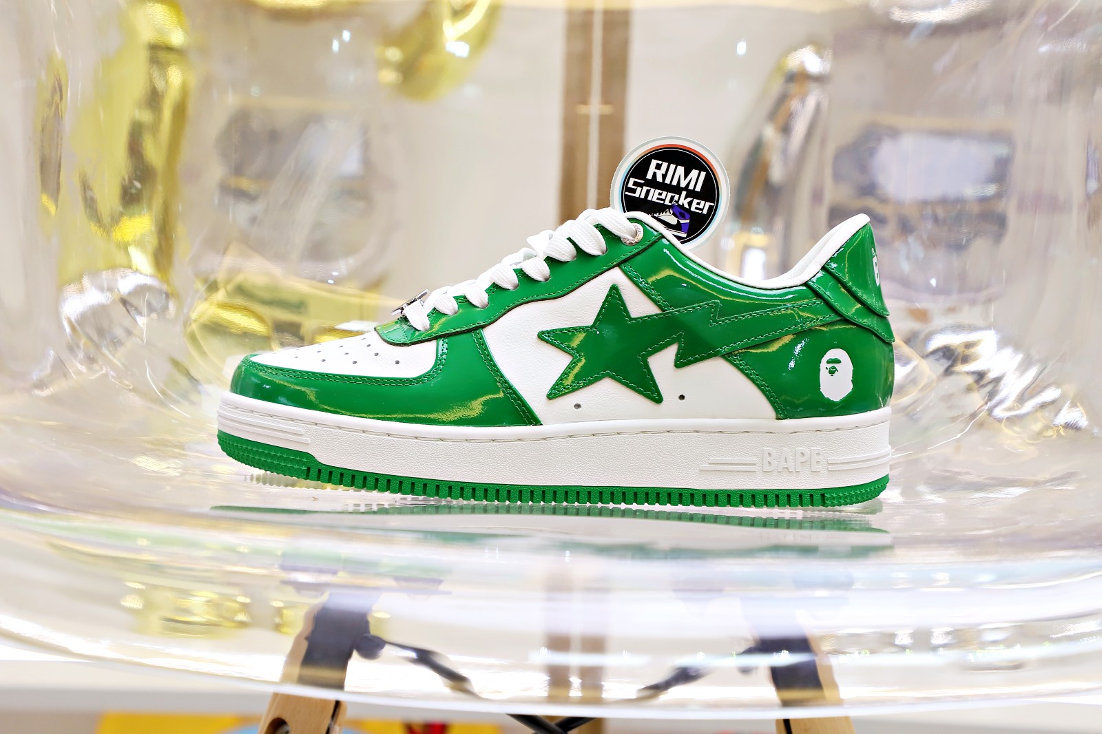BAPE BAPESTA 'GREEN'