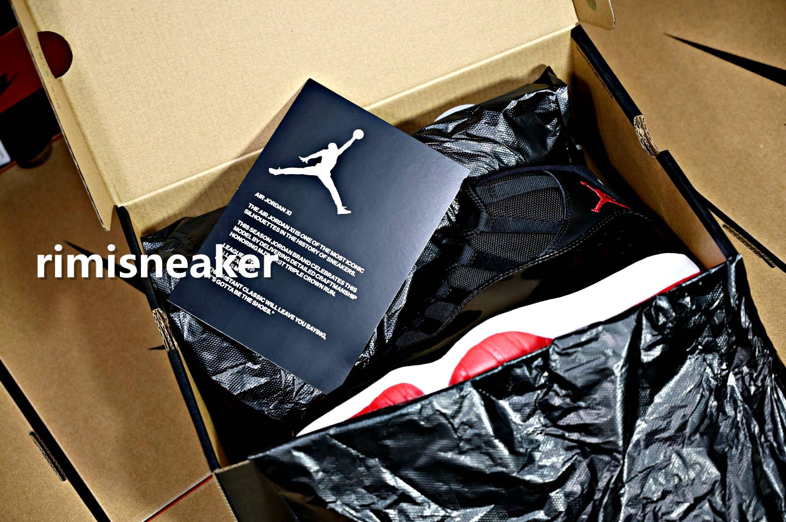 AIR JORDAN 11 RETRO 'BRED' 2019