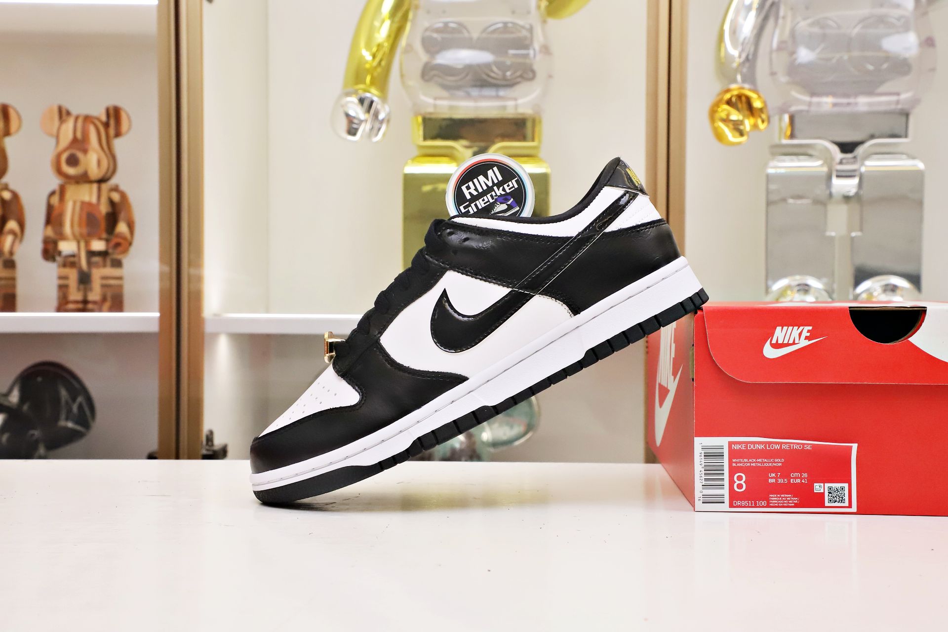 DUNK LOW PANDA 'BLACK WHITE' 2.0