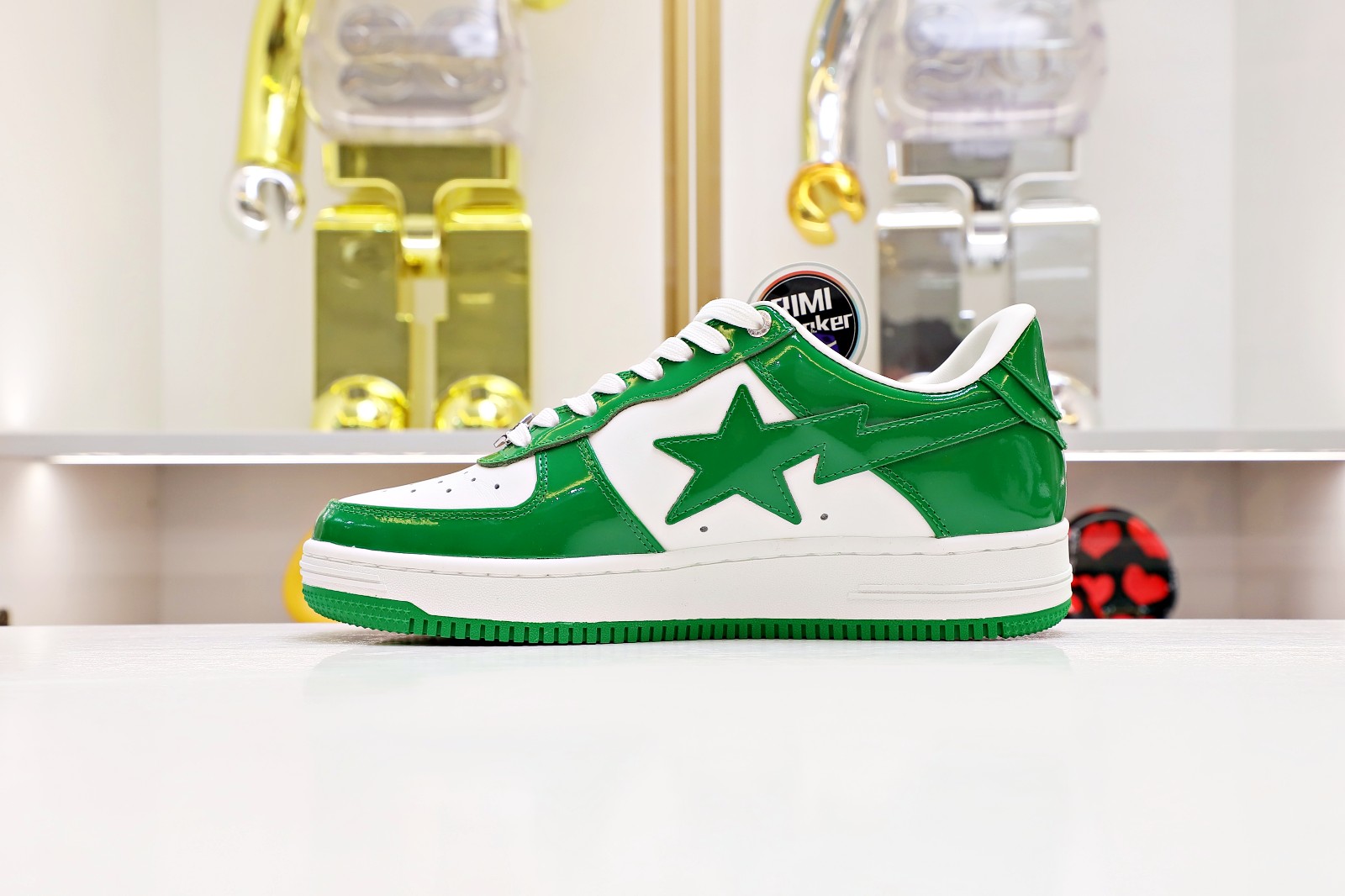 BAPE BAPESTA 'GREEN'