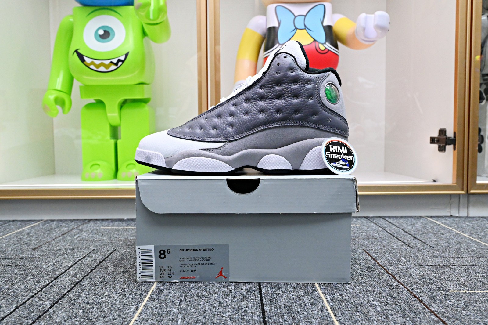AIR JORDAN 13 RETRO 'ATMOSPHERE GREY' -414571-016
