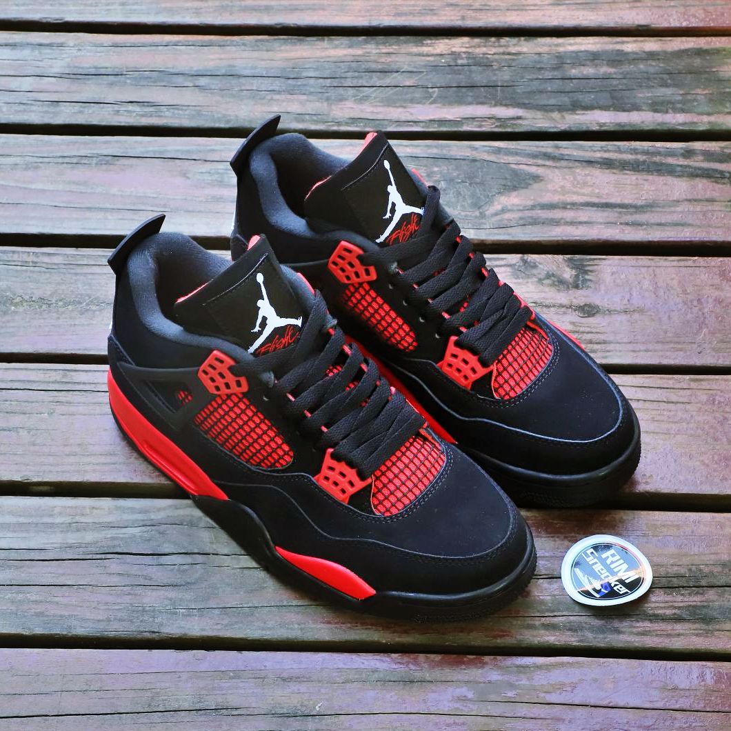 AIR JORDAN 4 RETRO 'RED THUNDER'