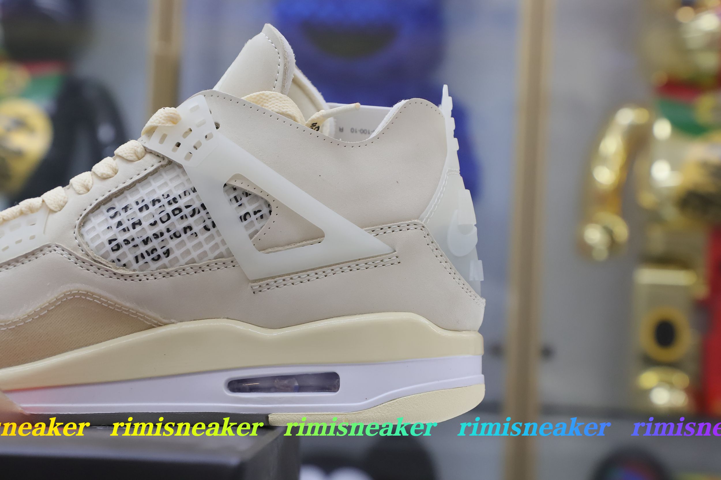 AIR JORDAN OFF-WHITE X WMNS AIR JORDAN 4 SP 'SAIL'