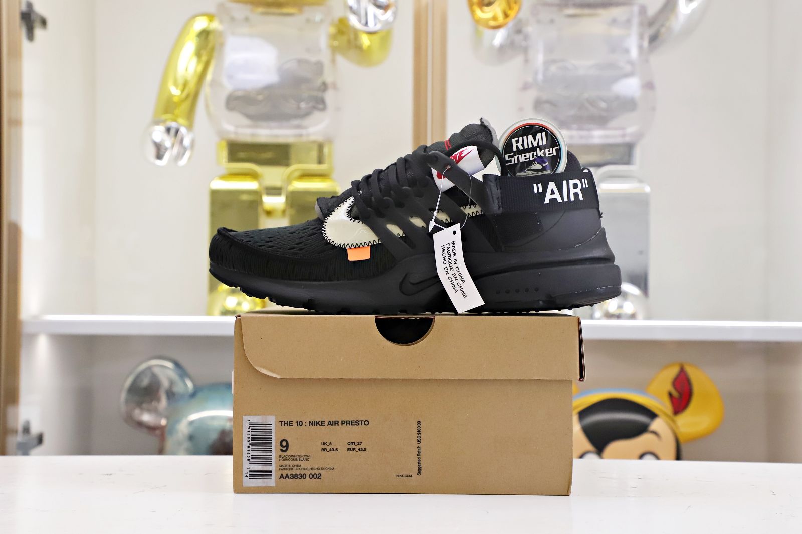 OFF WHITE PRESTO2.0 BLACK