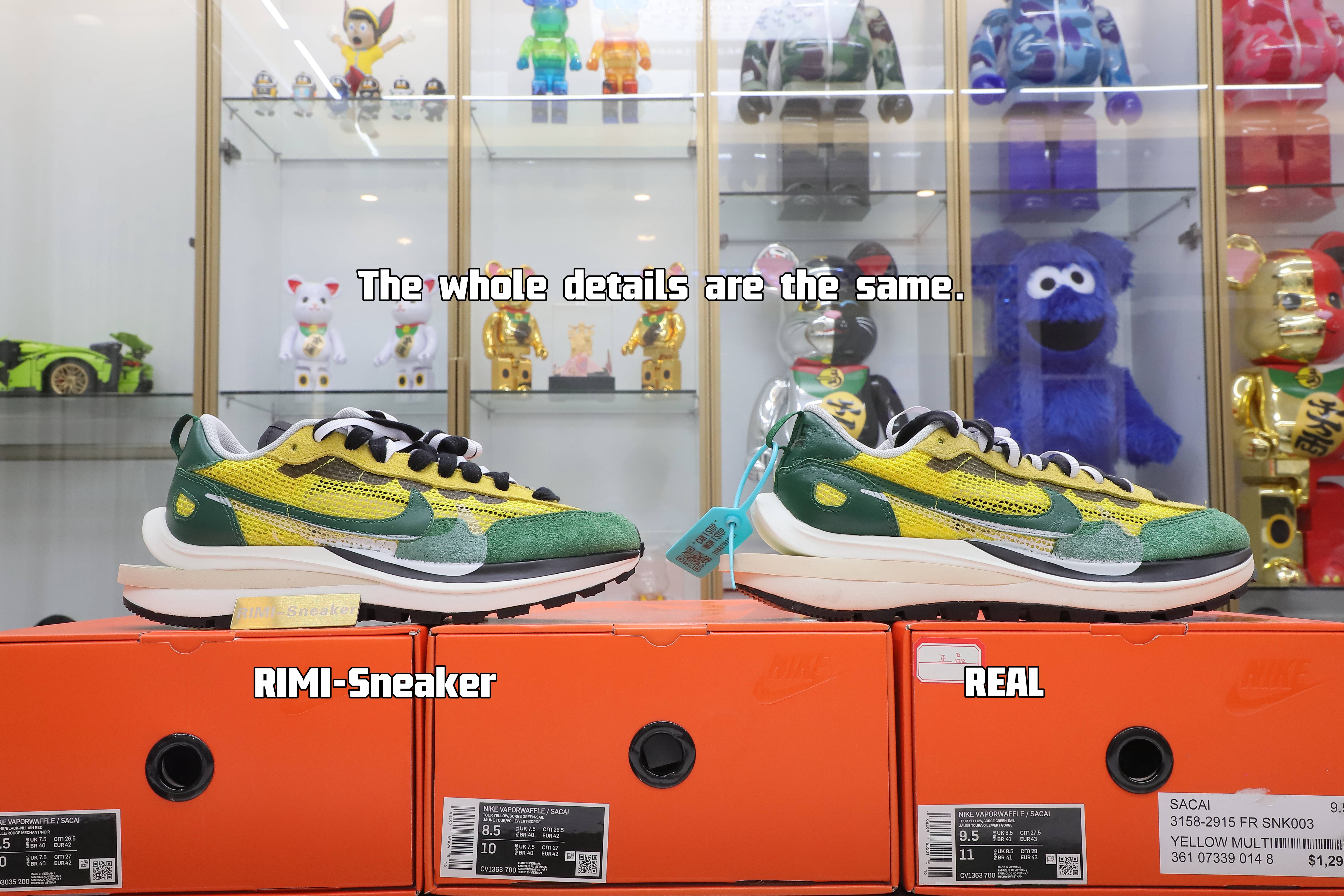 SACAI X VAPORWAFFLE 'TOUR YELLOW'