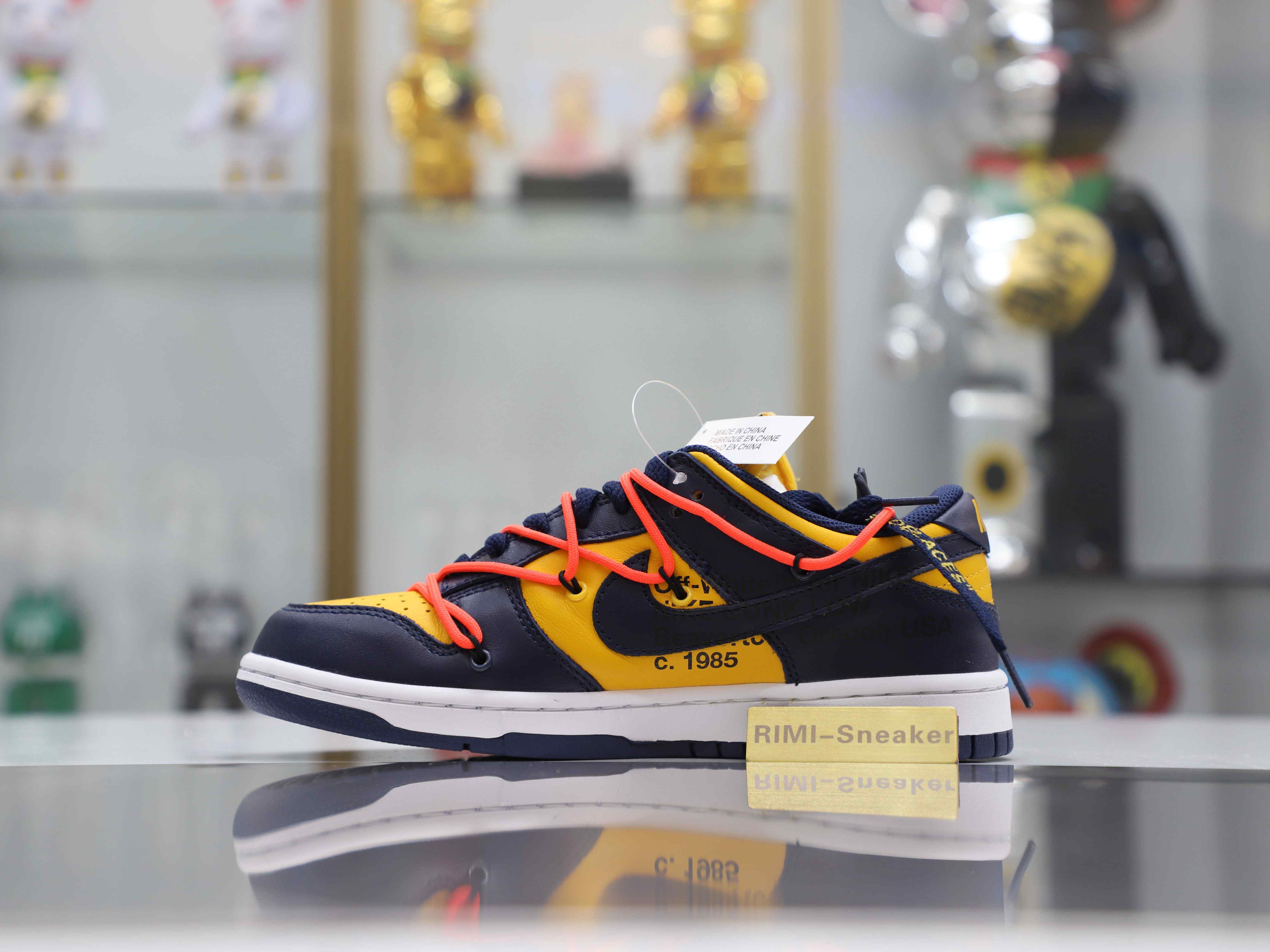 OFF-WHITE X DUNK LOW 'UNIVERSITY GOLD'