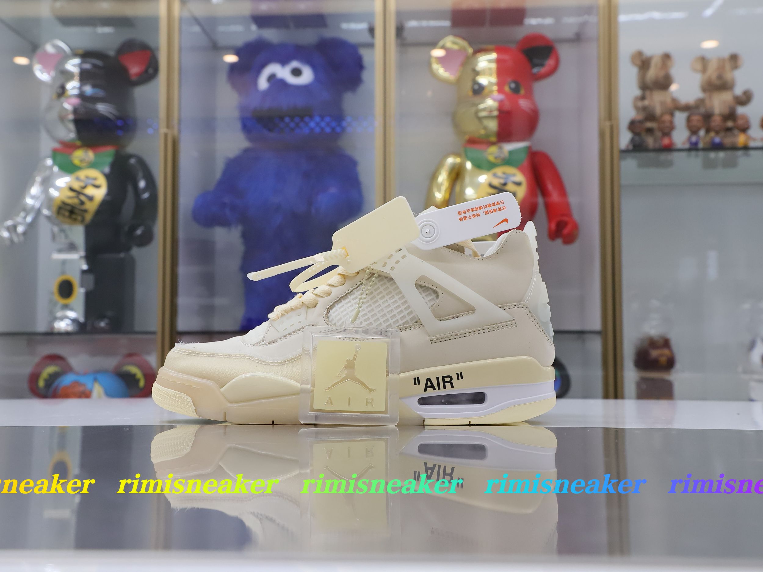 AIR JORDAN OFF-WHITE X WMNS AIR JORDAN 4 SP 'SAIL'