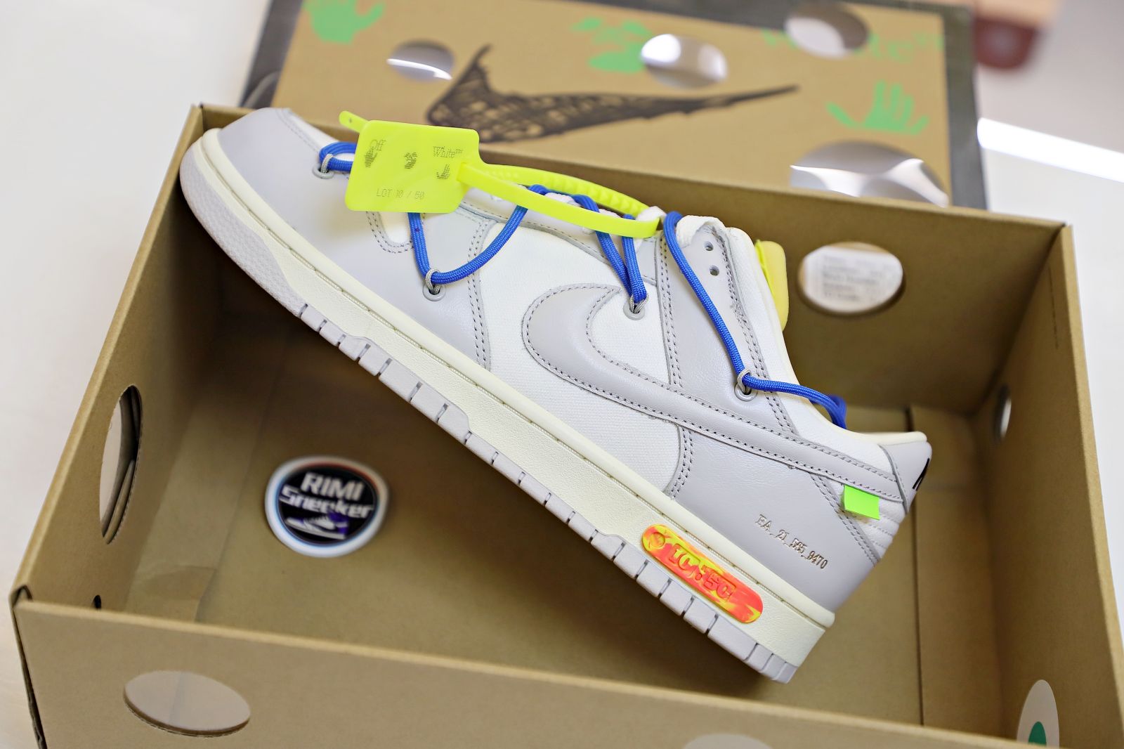 OFF-WHITE X DUNK LOW 'LOT 10 OF 50'