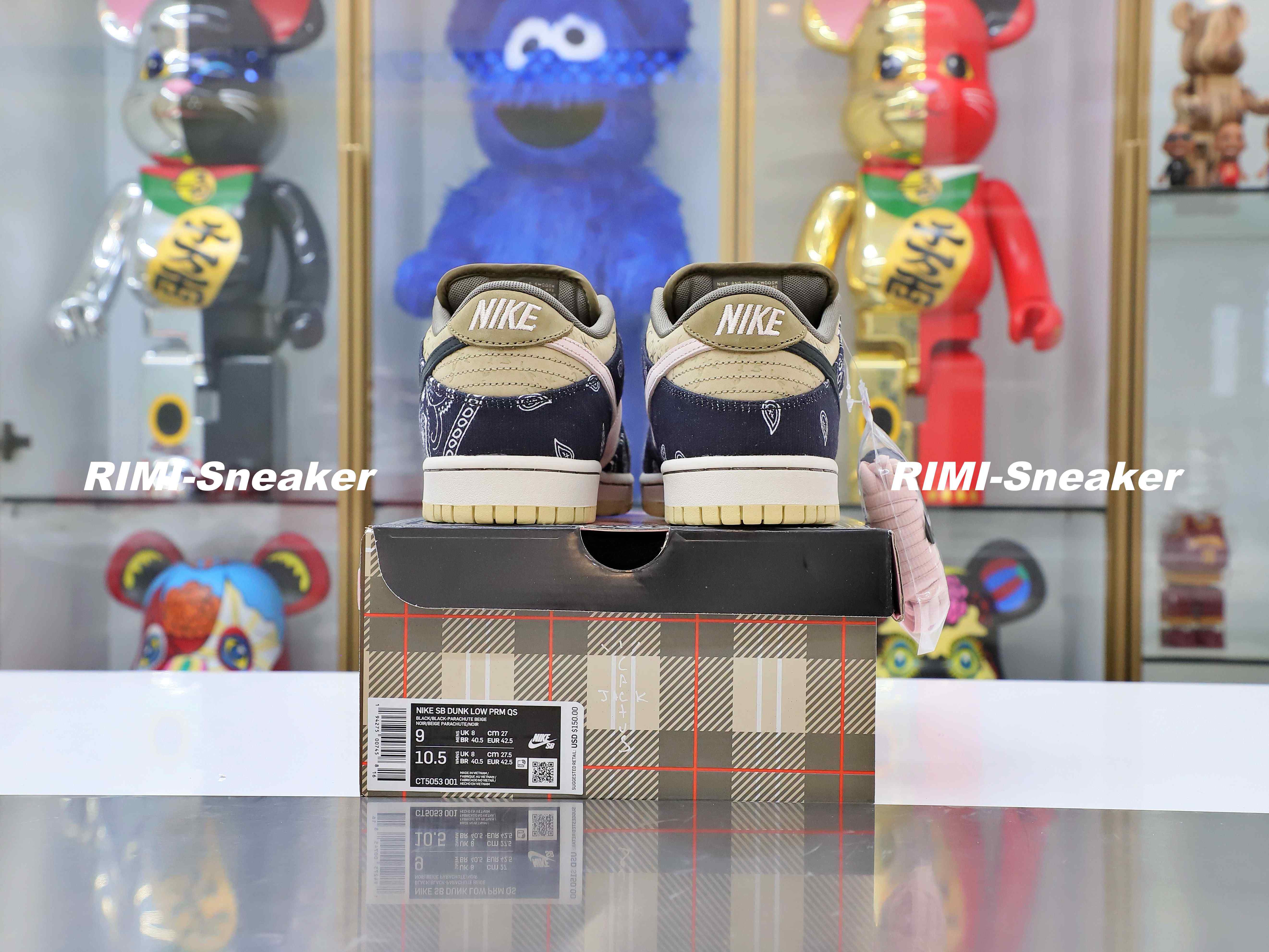 TRAVIS SCOTT X DUNK LOW PREMIUM QS SB 'CACTUS JACK'