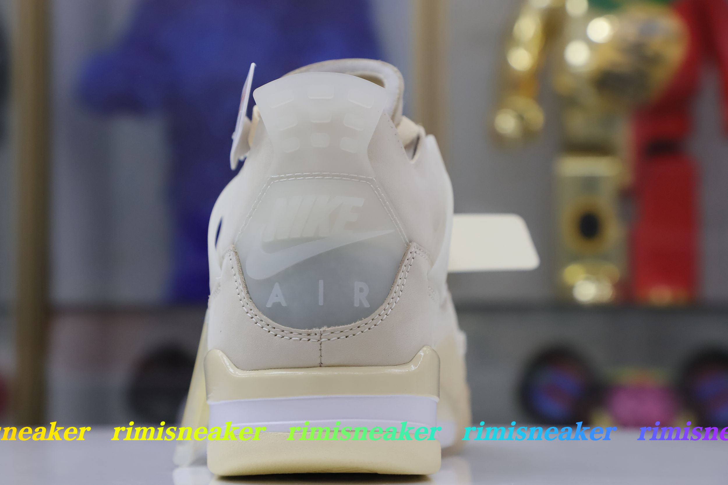 AIR JORDAN OFF-WHITE X WMNS AIR JORDAN 4 SP 'SAIL'