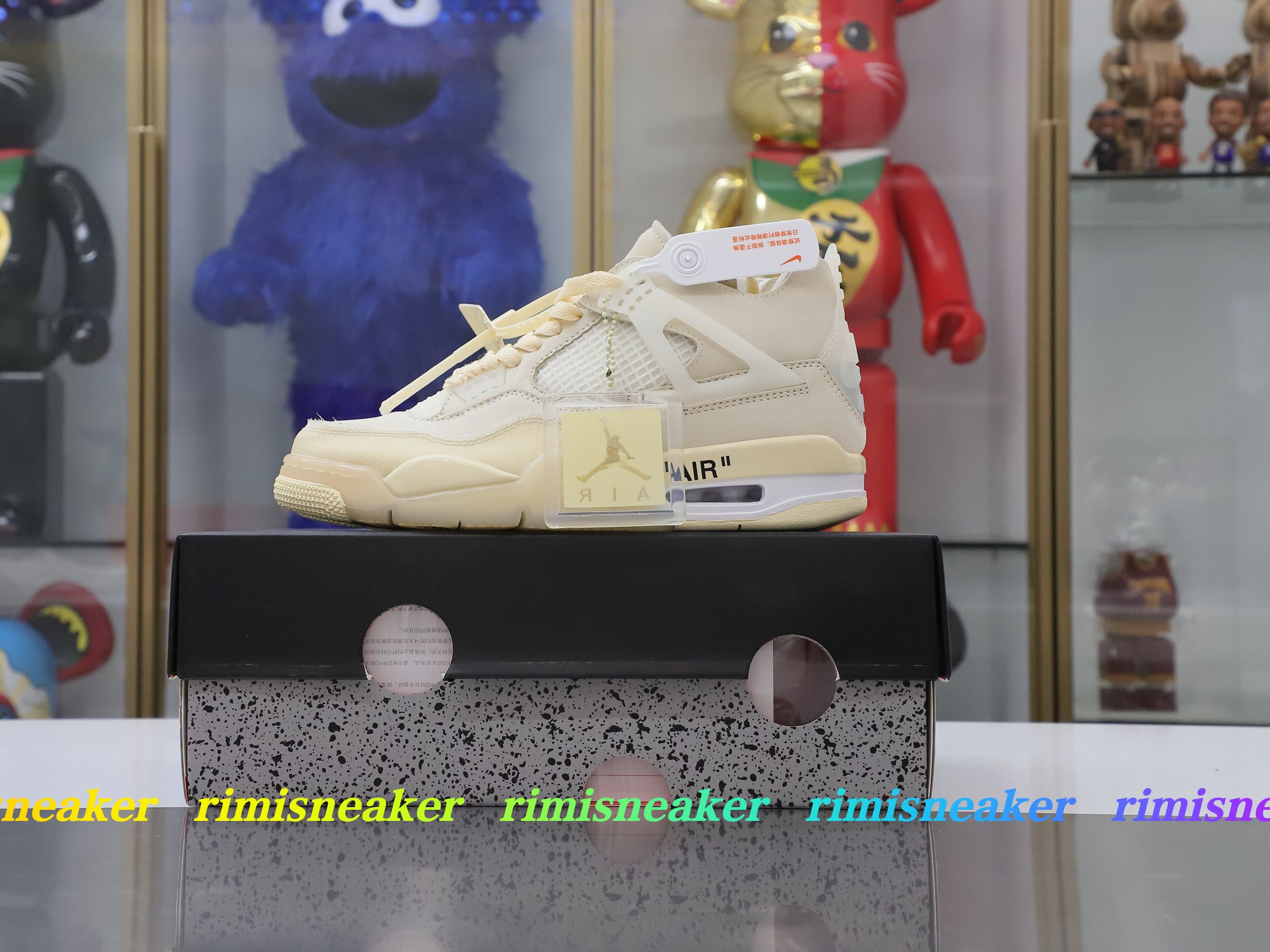 AIR JORDAN OFF-WHITE X WMNS AIR JORDAN 4 SP 'SAIL'