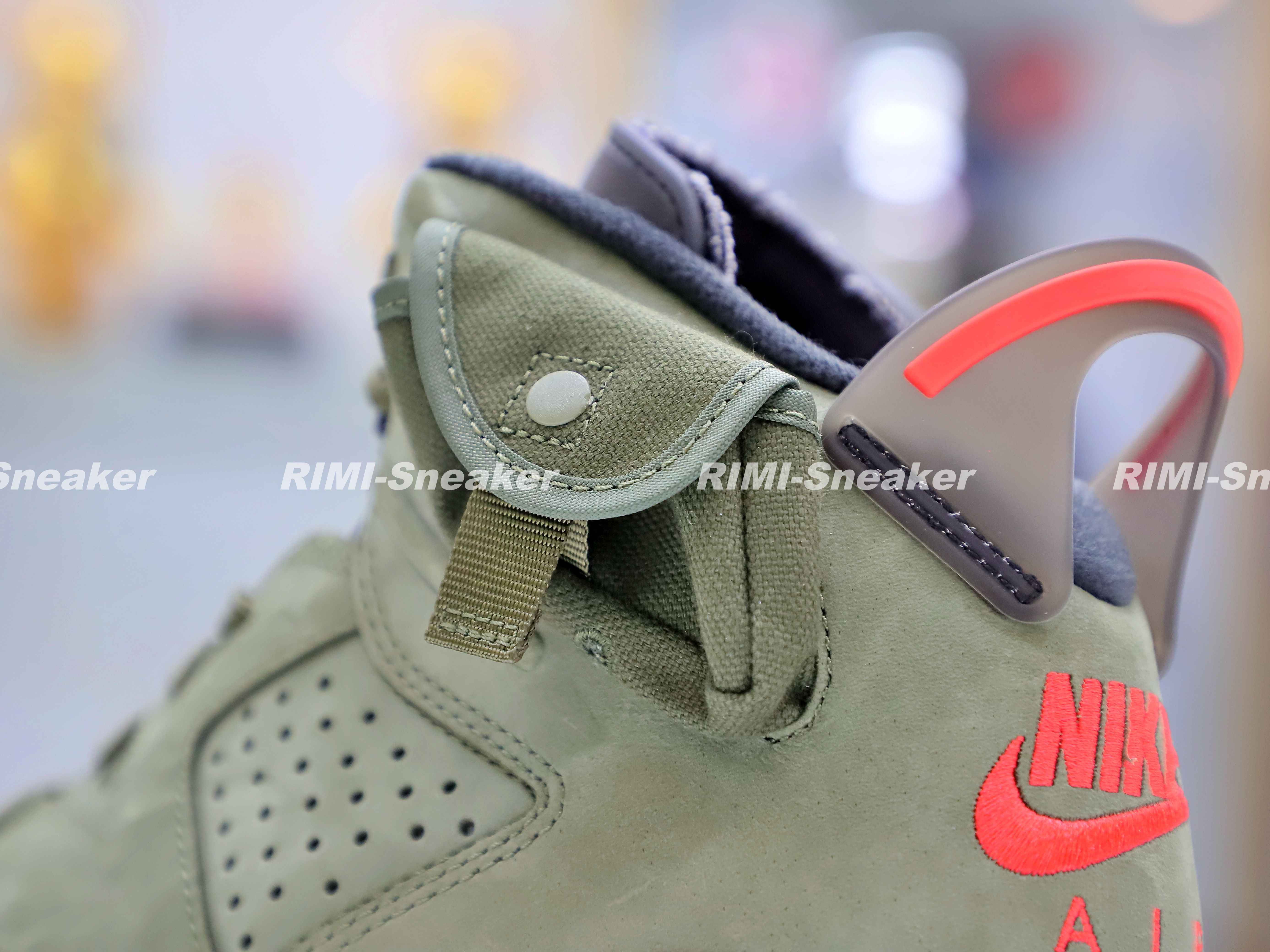 TRAVIS SCOTT X AIR JORDAN 6 RETRO 'OLIVE'
