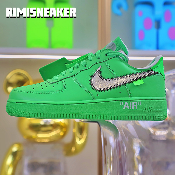 OFF WHITE NIKE AIR FORCE 1 LOW GREEN