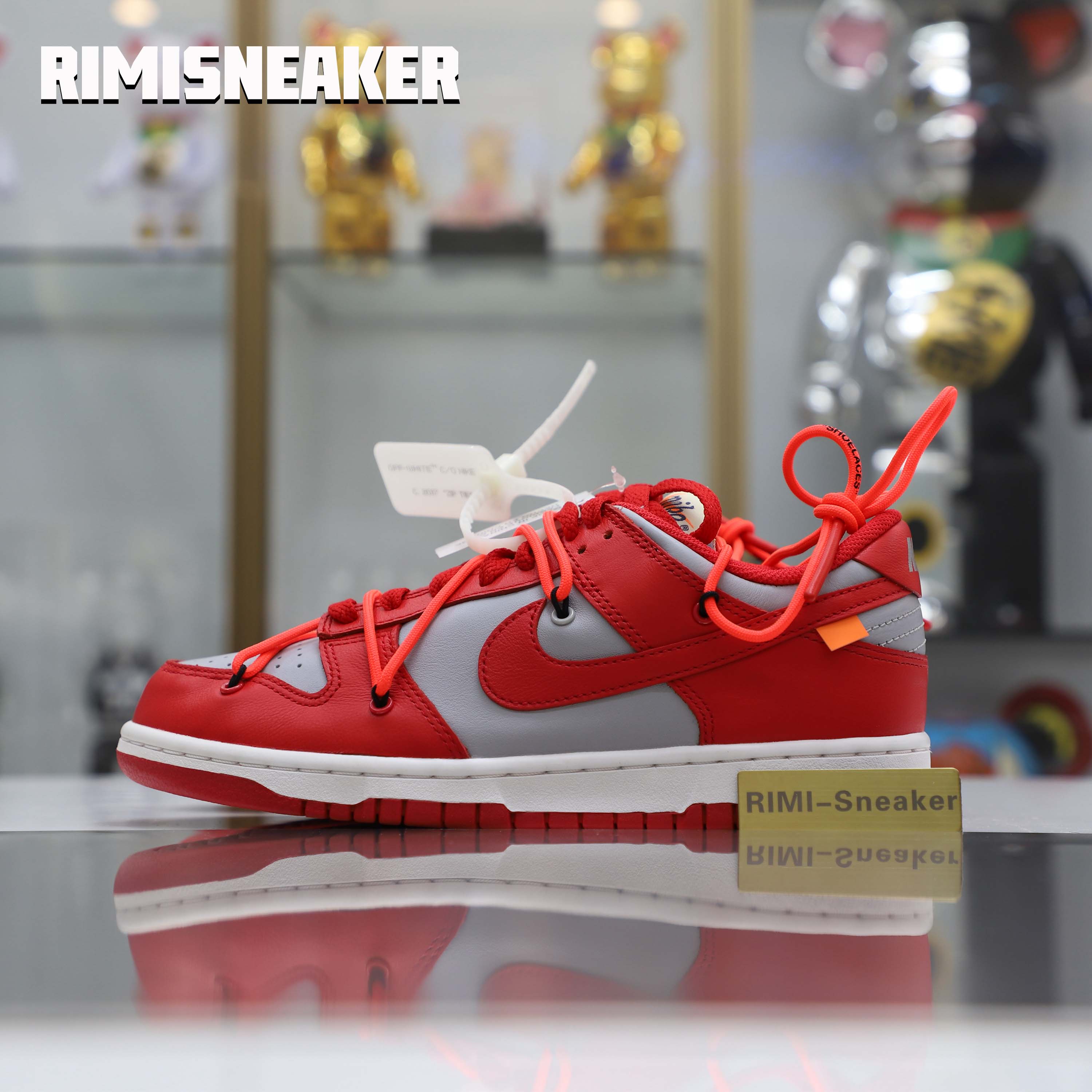 OFF-WHITE X DUNK LOW 'UNIVERSITY RED'