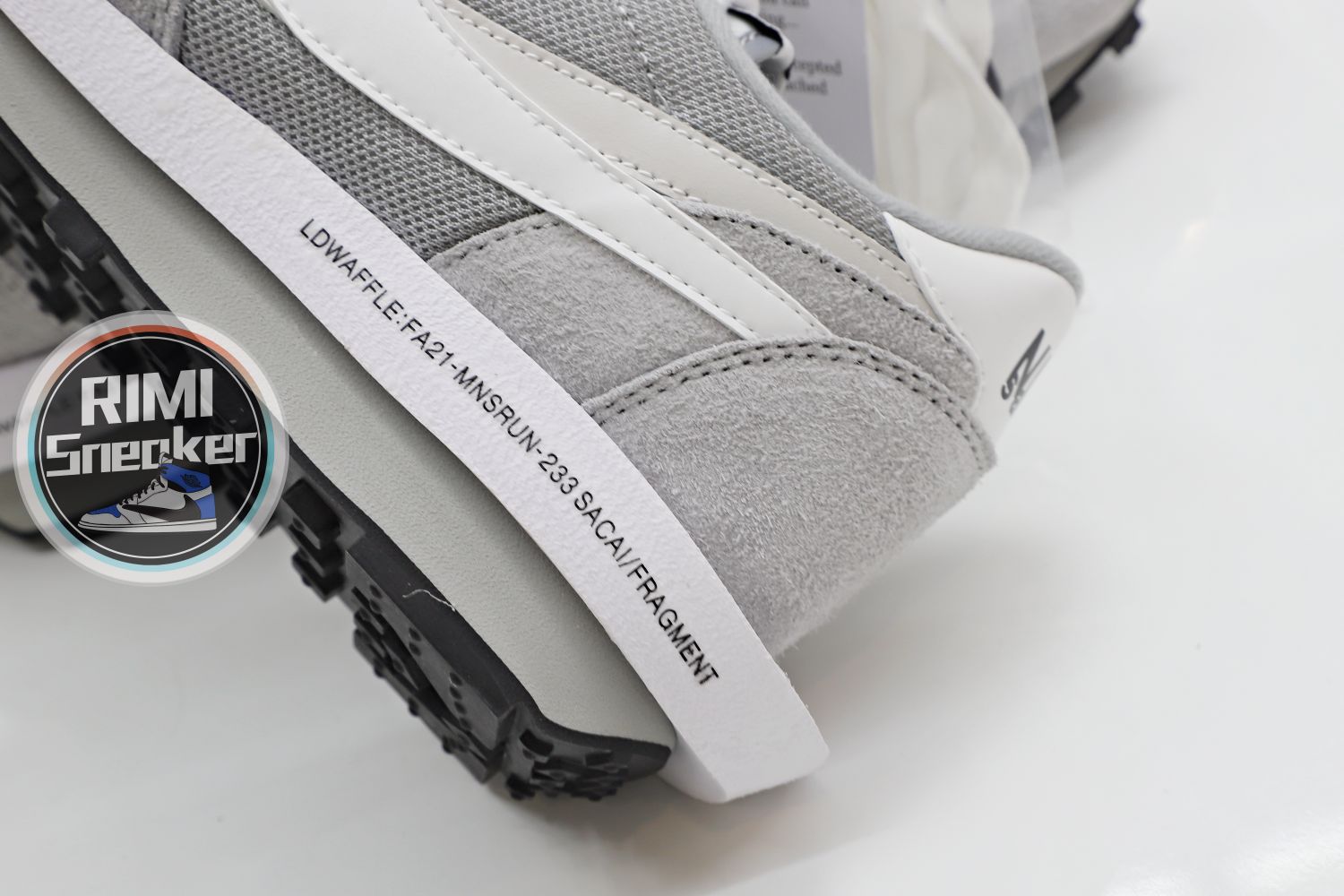 FRAGMENT DESIGN X SACAI X LDV WAFFLE 'LIGHT SMOKE GREY'