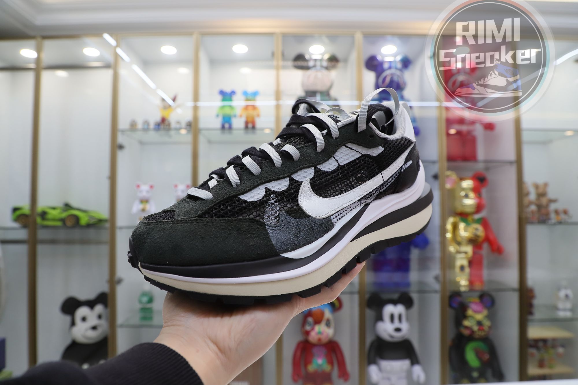 SACAI X VAPORWAFFLE 'BLACK WHITE'