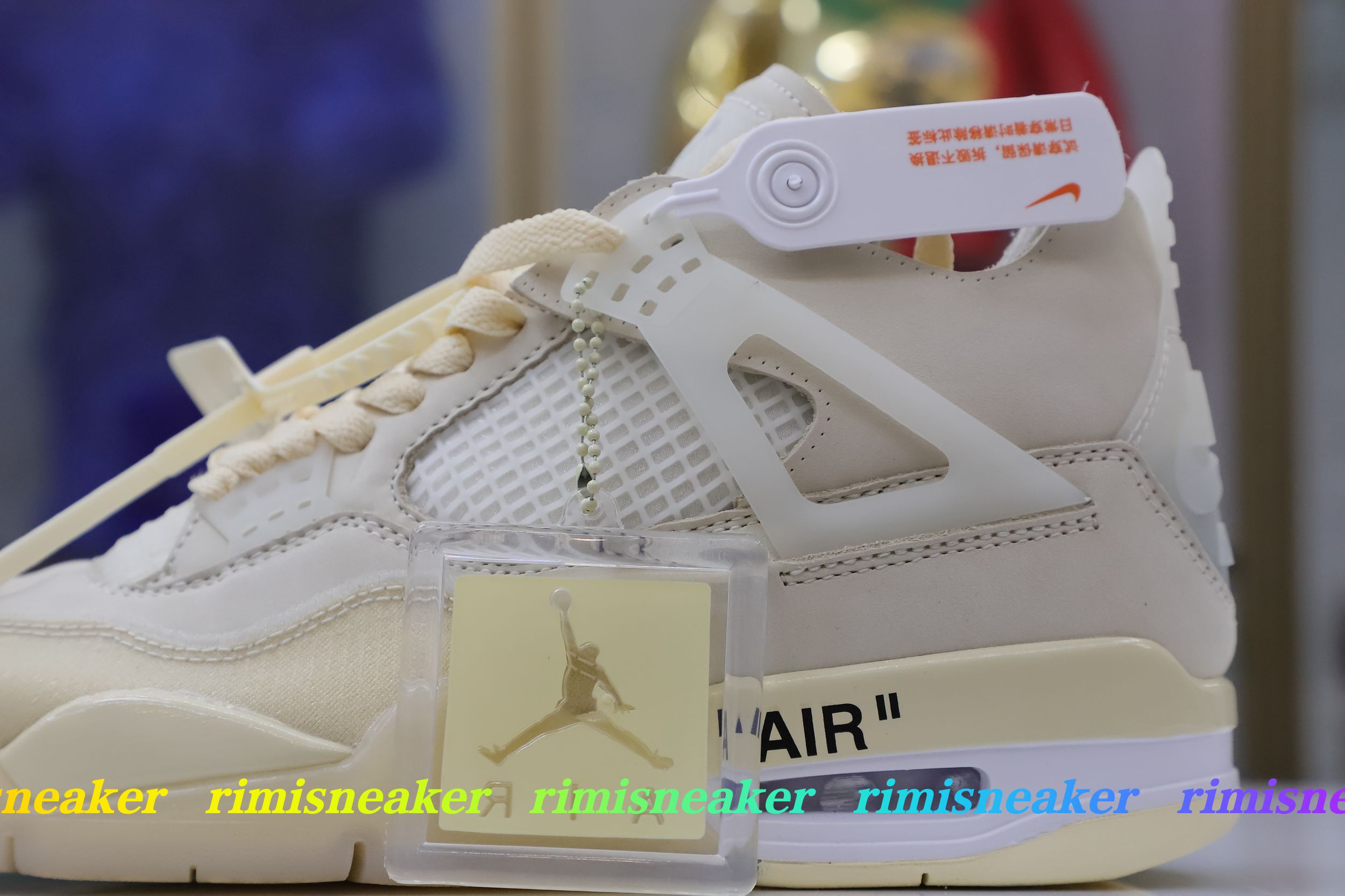 AIR JORDAN OFF-WHITE X WMNS AIR JORDAN 4 SP 'SAIL'
