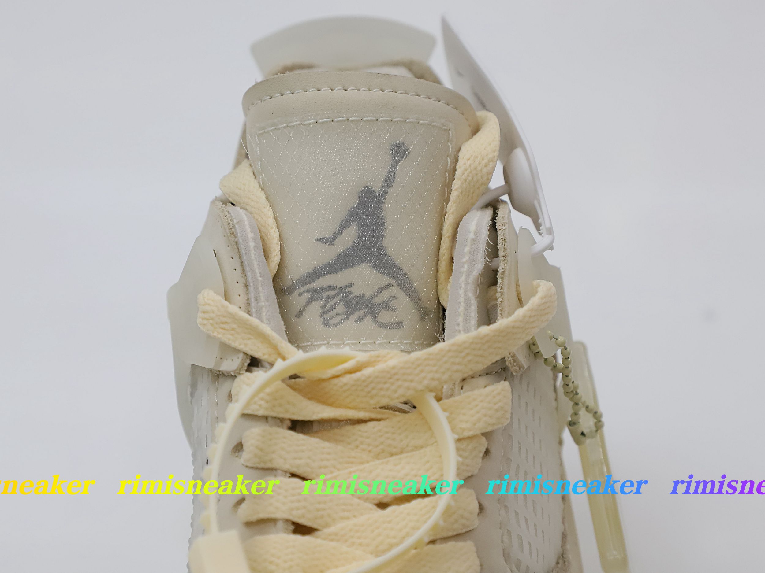 AIR JORDAN OFF-WHITE X WMNS AIR JORDAN 4 SP 'SAIL'