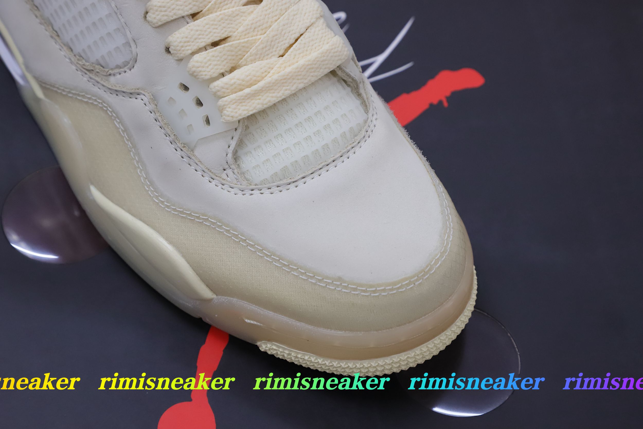 AIR JORDAN OFF-WHITE X WMNS AIR JORDAN 4 SP 'SAIL'