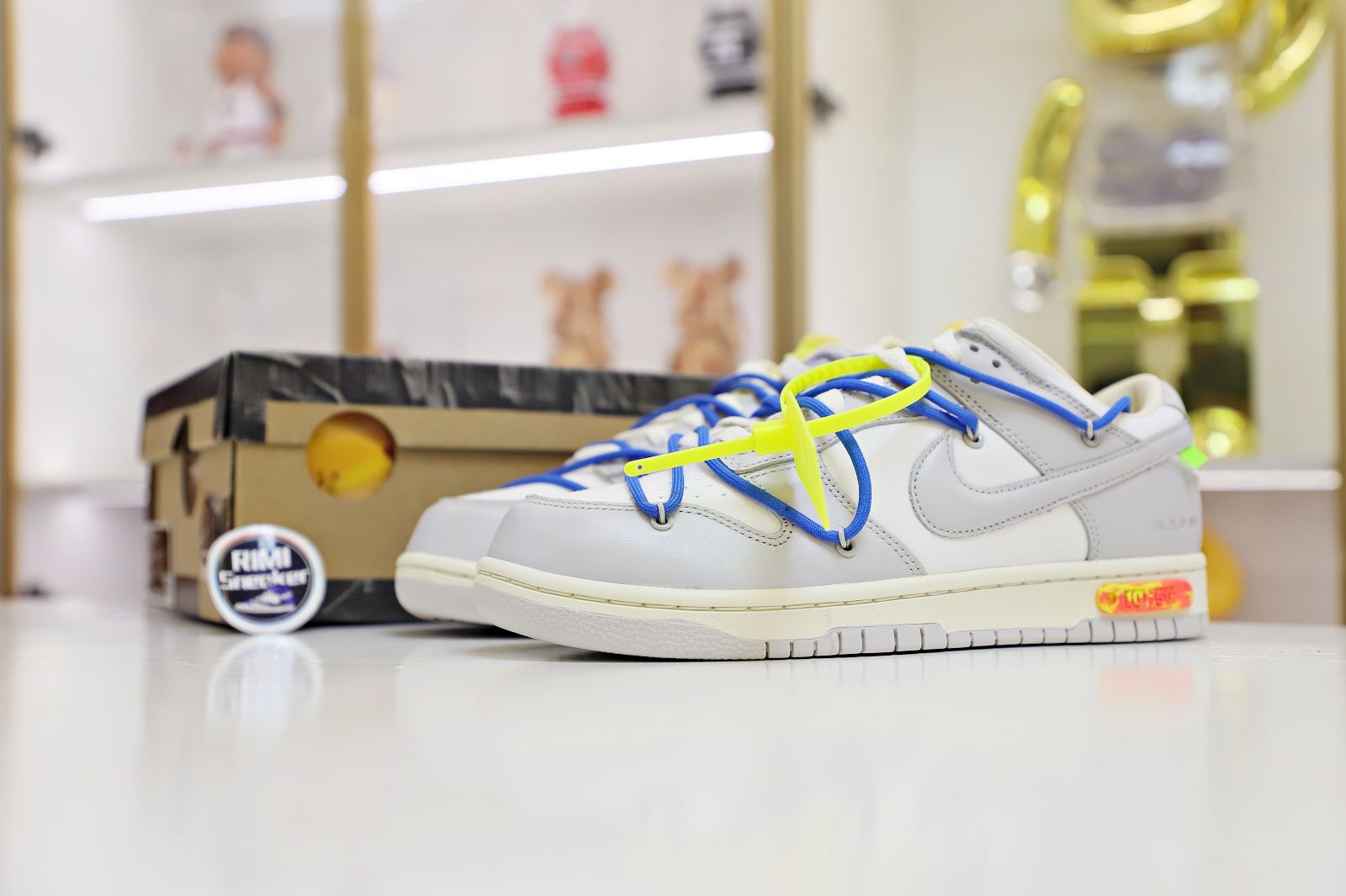 OFF-WHITE X DUNK LOW 'LOT 10 OF 50'