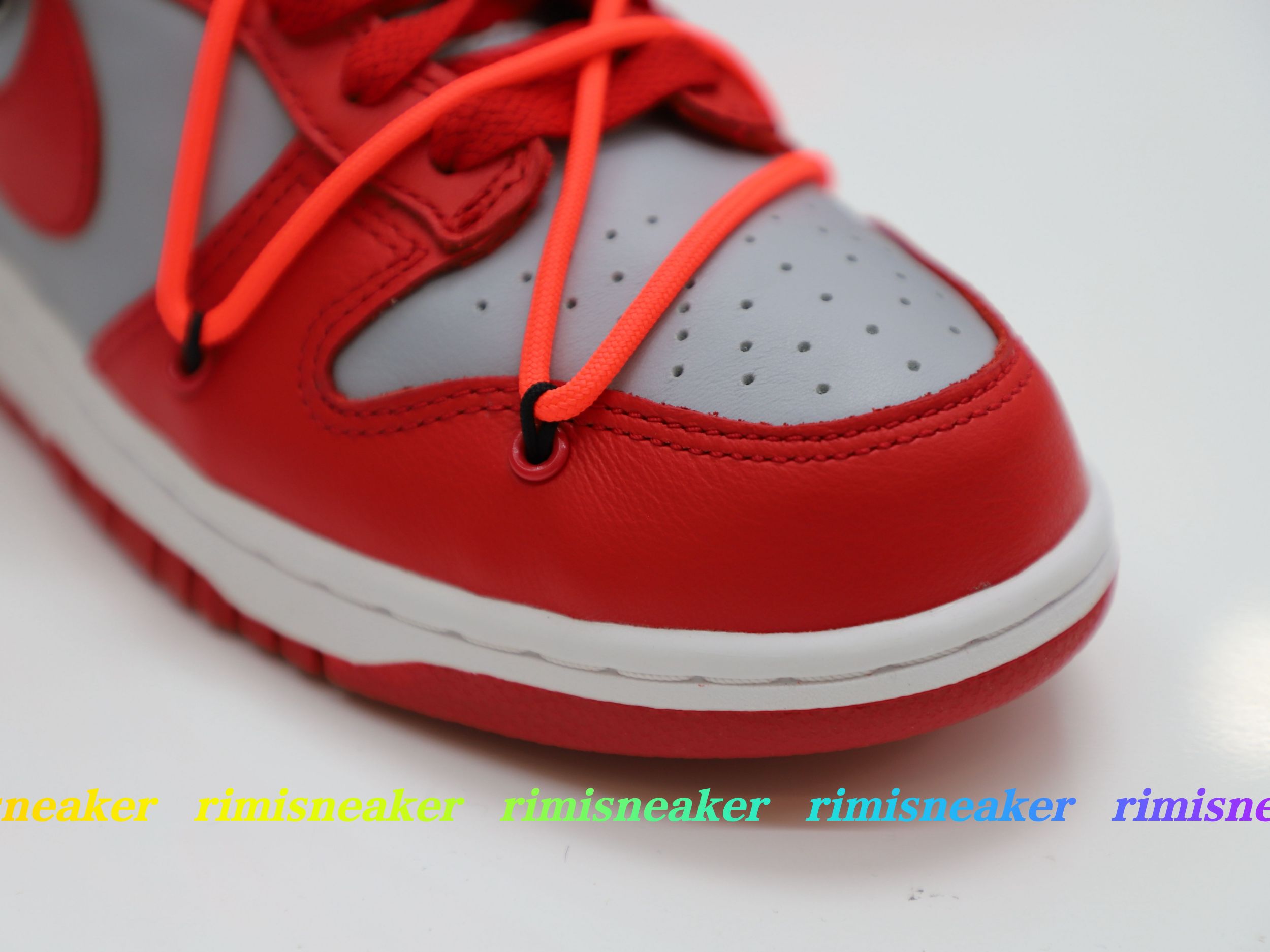 OFF-WHITE X DUNK LOW 'UNIVERSITY RED'