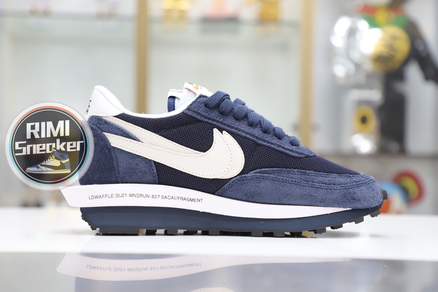 FRAGMENT DESIGN X SACAI X LDV WAFFLE 'BLACKENED BLUE'