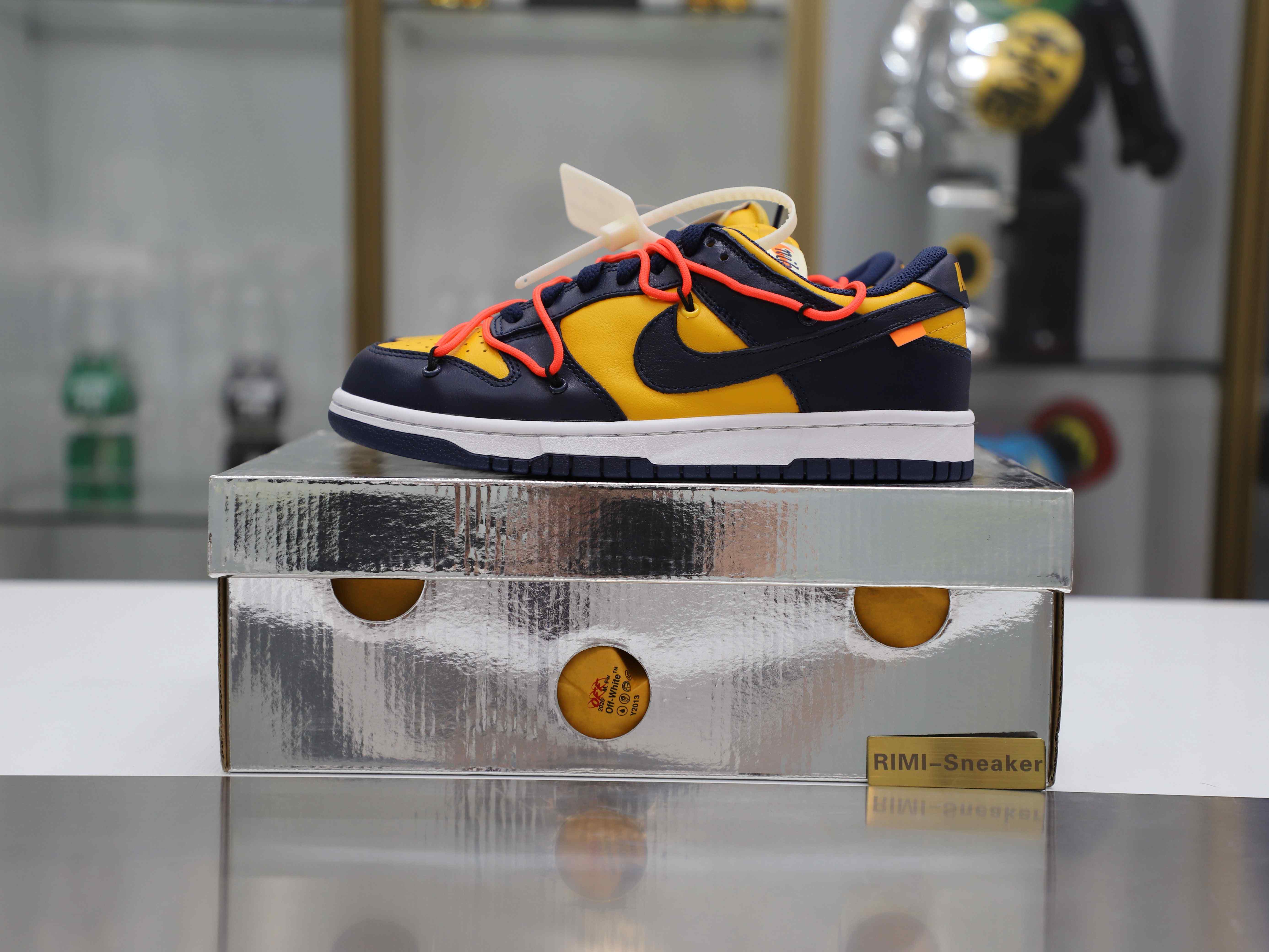 OFF-WHITE X DUNK LOW 'UNIVERSITY GOLD'