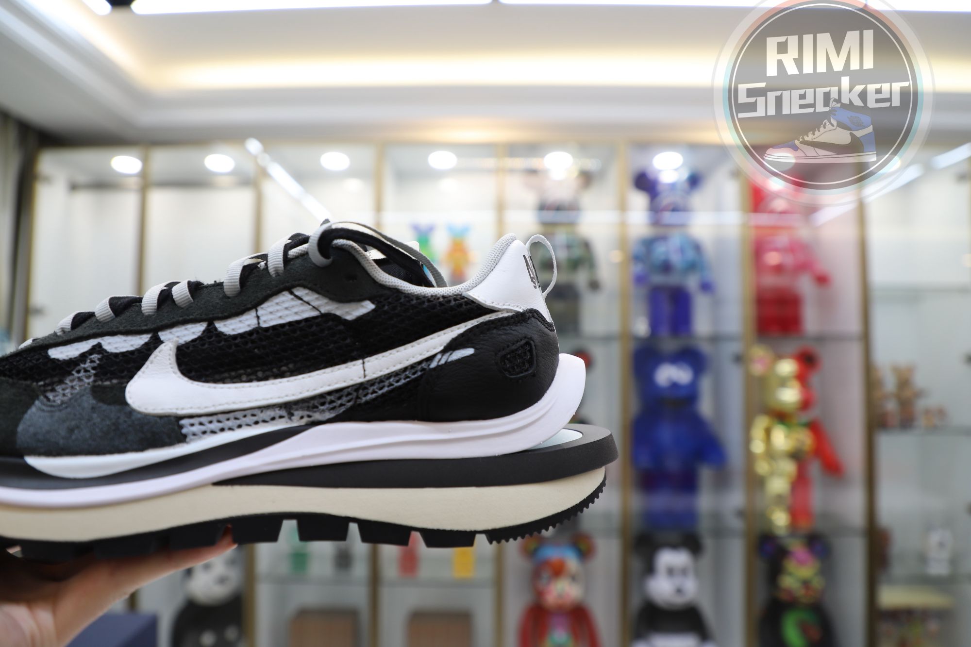 SACAI X VAPORWAFFLE 'BLACK WHITE'
