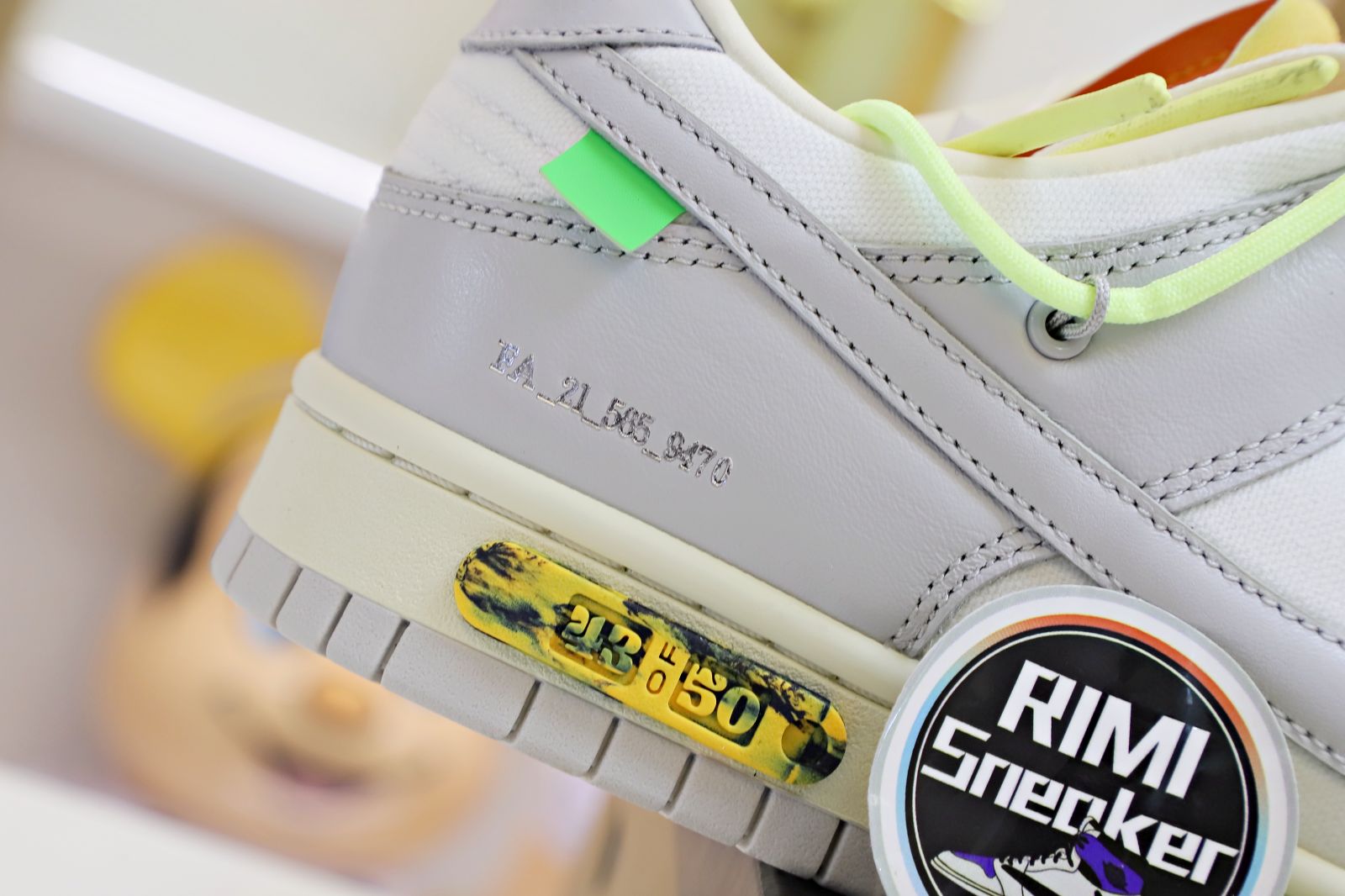 OFF-WHITE X DUNK LOW 'LOT 43 OF 50'