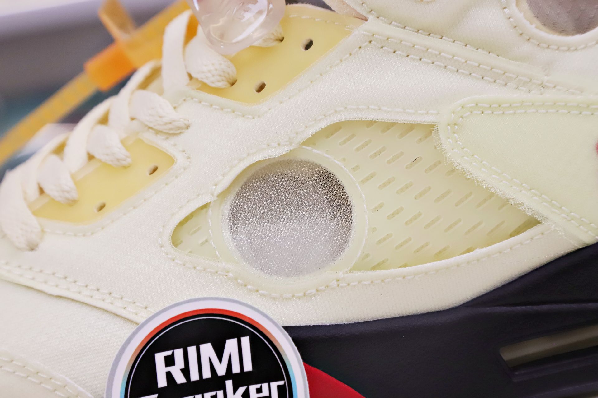 AIR JORDAN OFF-WHITE X AIR JORDAN 5 RETRO SP PS 'SAIL'