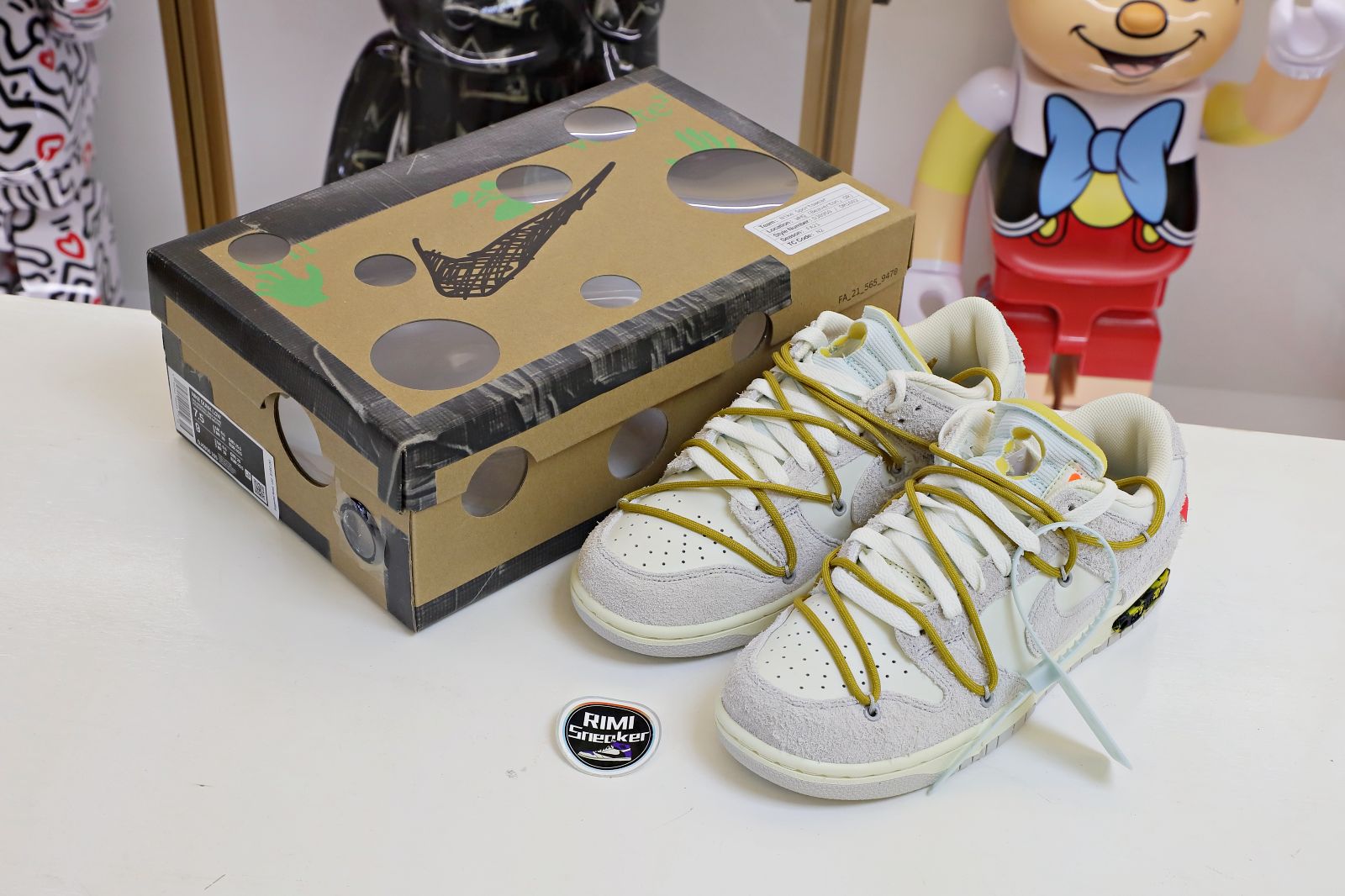 NIKE DUNK LOW OFF-WHITE LOT 37