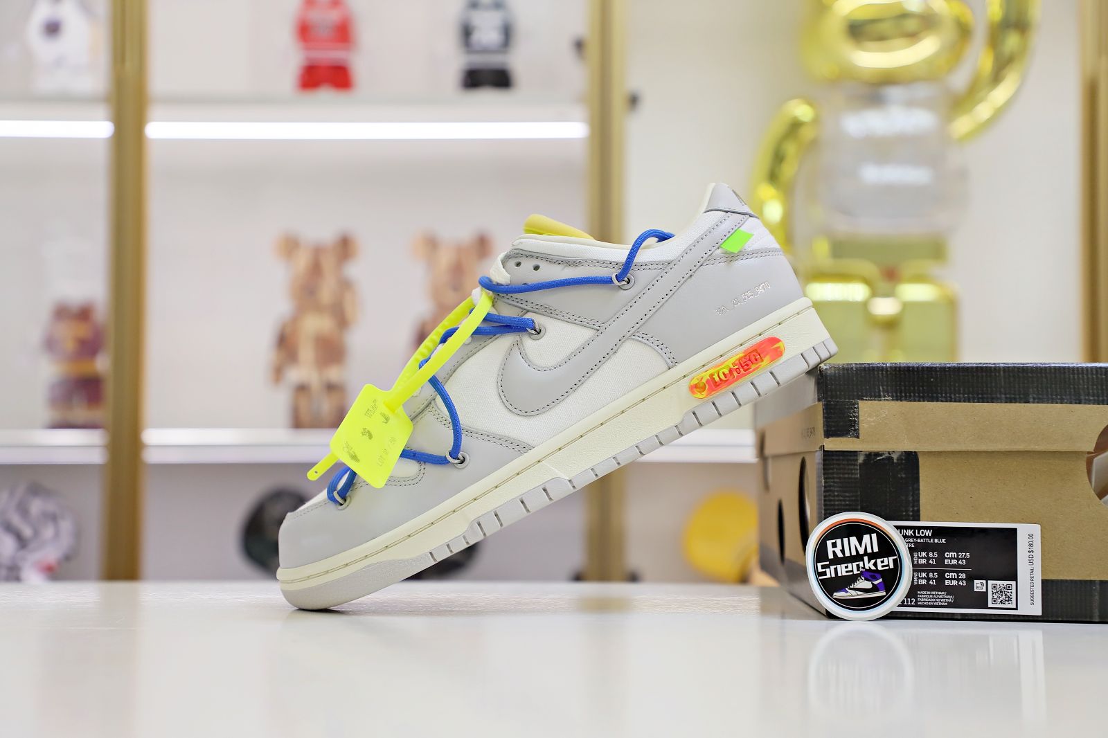 OFF-WHITE X DUNK LOW 'LOT 10 OF 50'