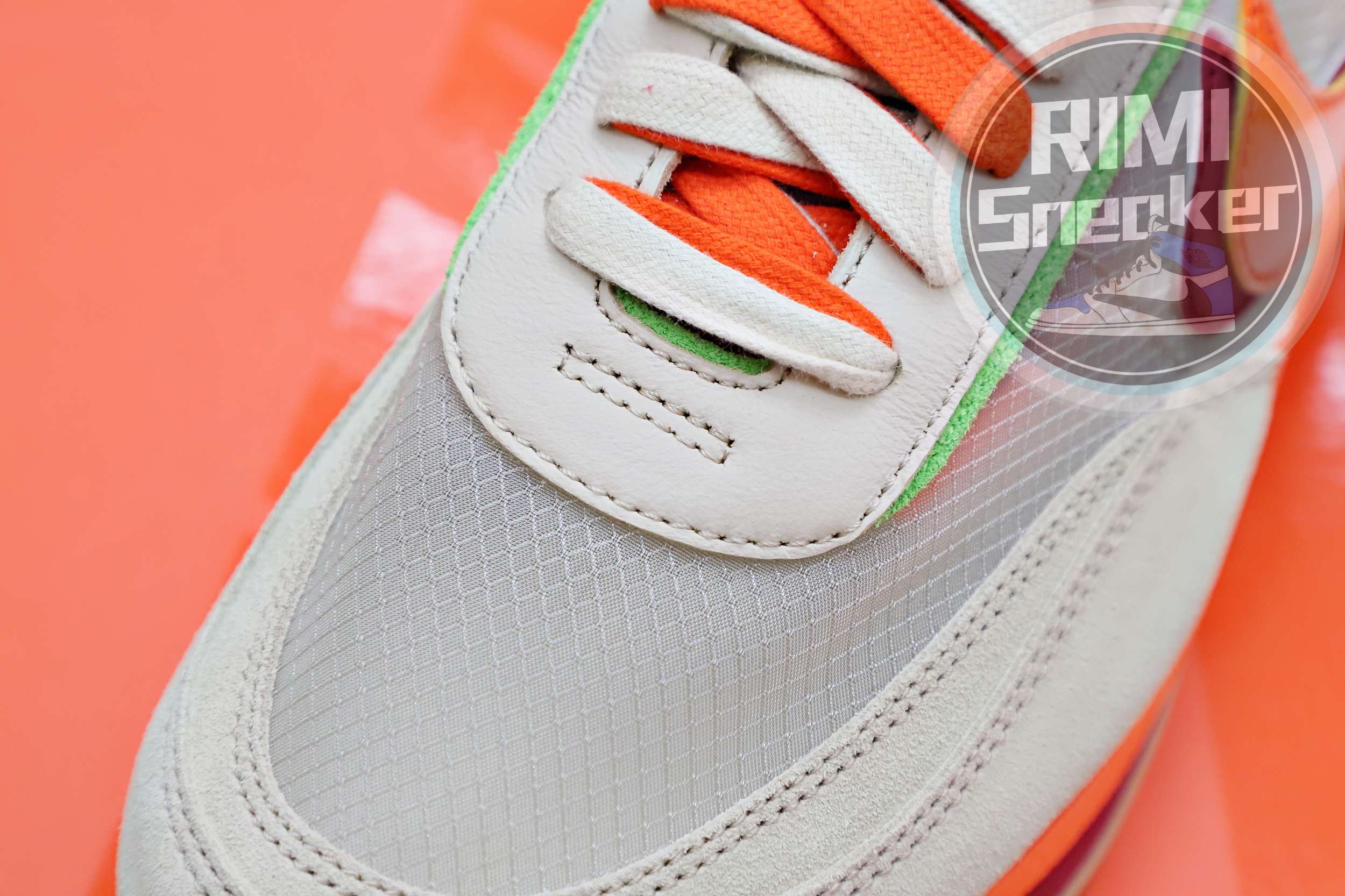 SACAI X CLOT X LDWAFFLE 'NET ORANGE BLAZE'