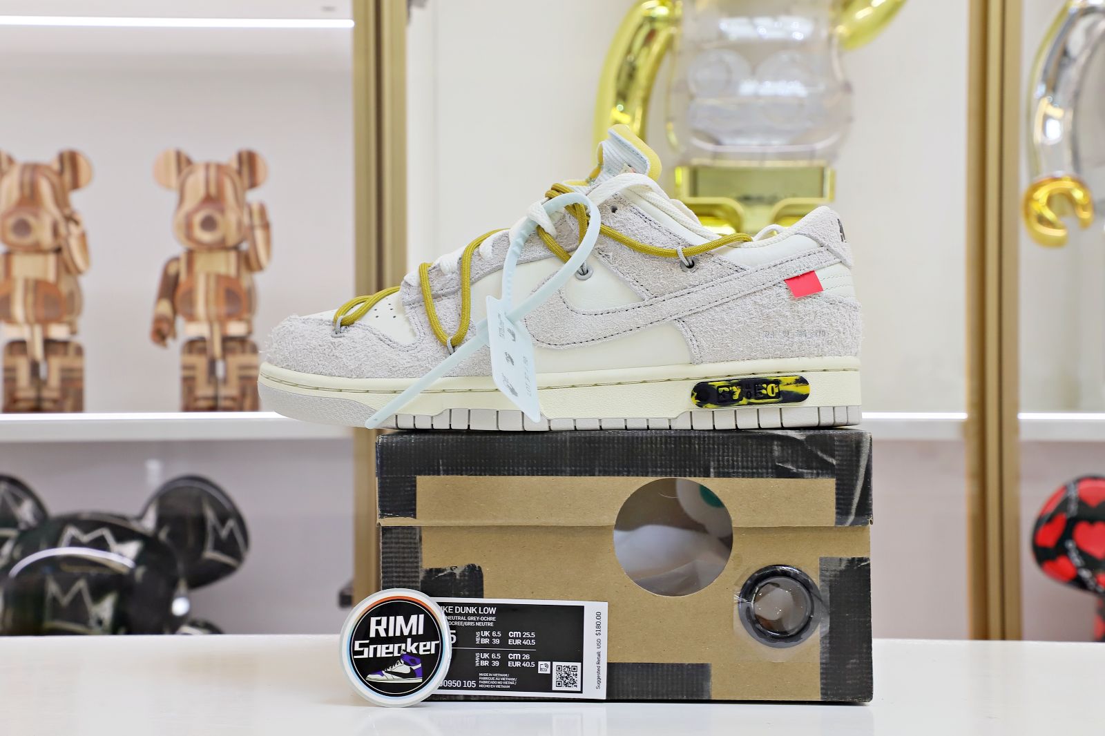 NIKE DUNK LOW OFF-WHITE LOT 37