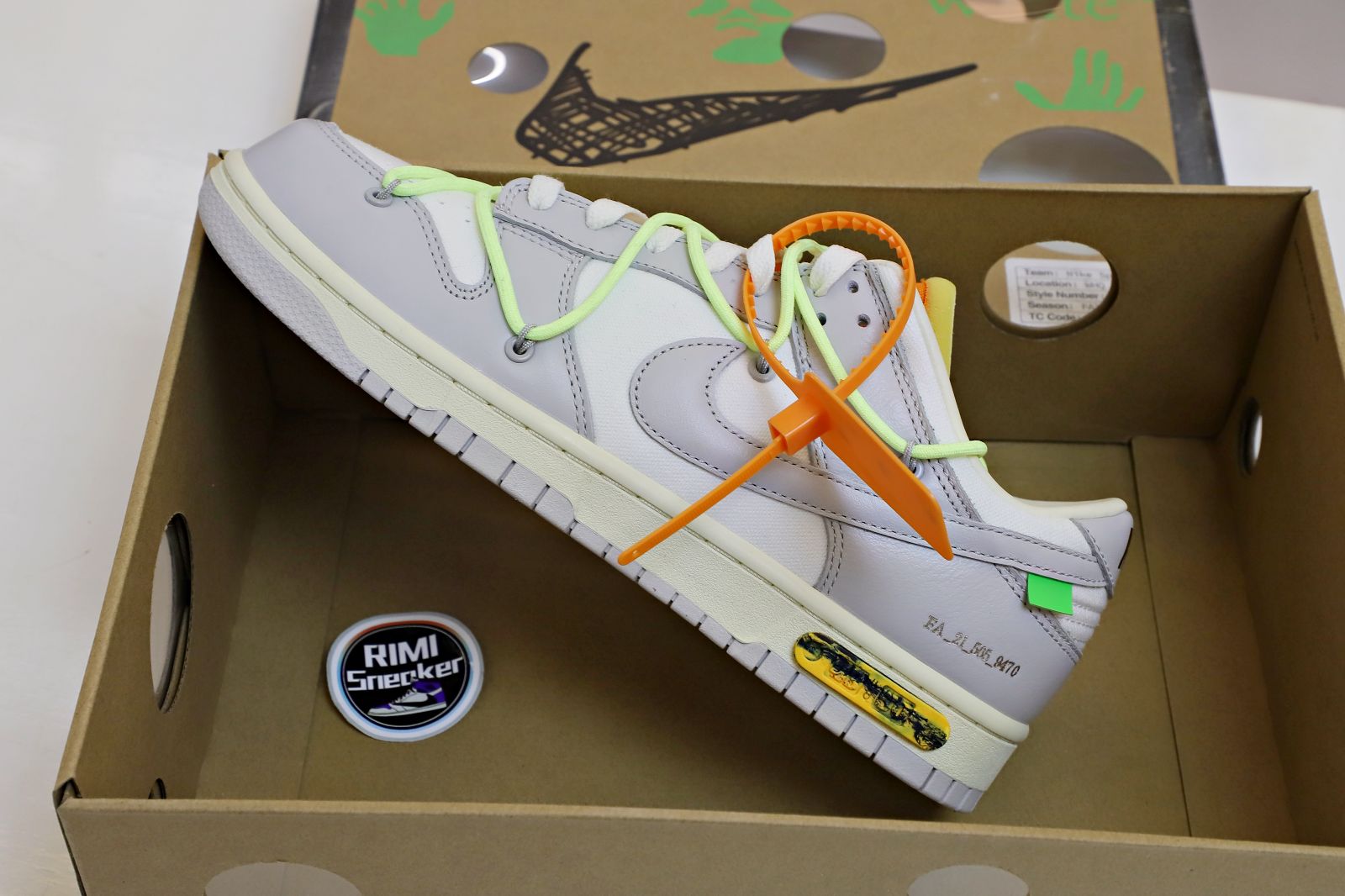 OFF-WHITE X DUNK LOW 'LOT 43 OF 50'