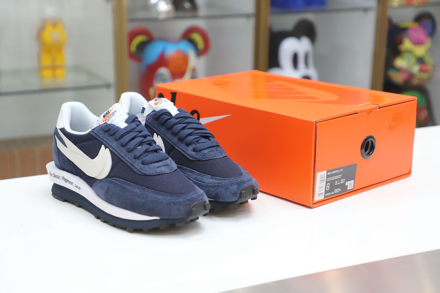 FRAGMENT DESIGN X SACAI X LDV WAFFLE 'BLACKENED BLUE'