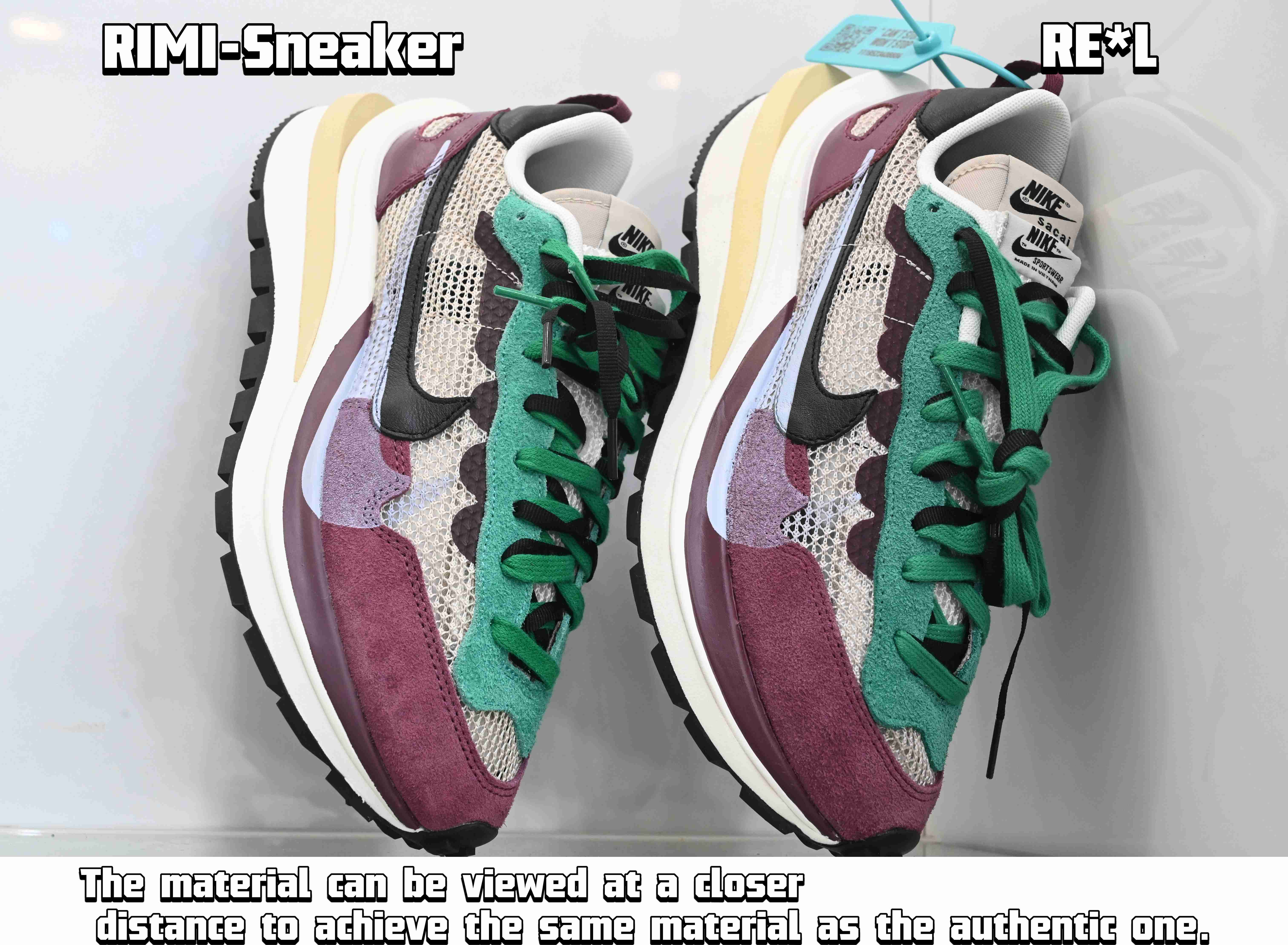 SACAI X VAPORWAFFLE SP 'VILLAIN RED'