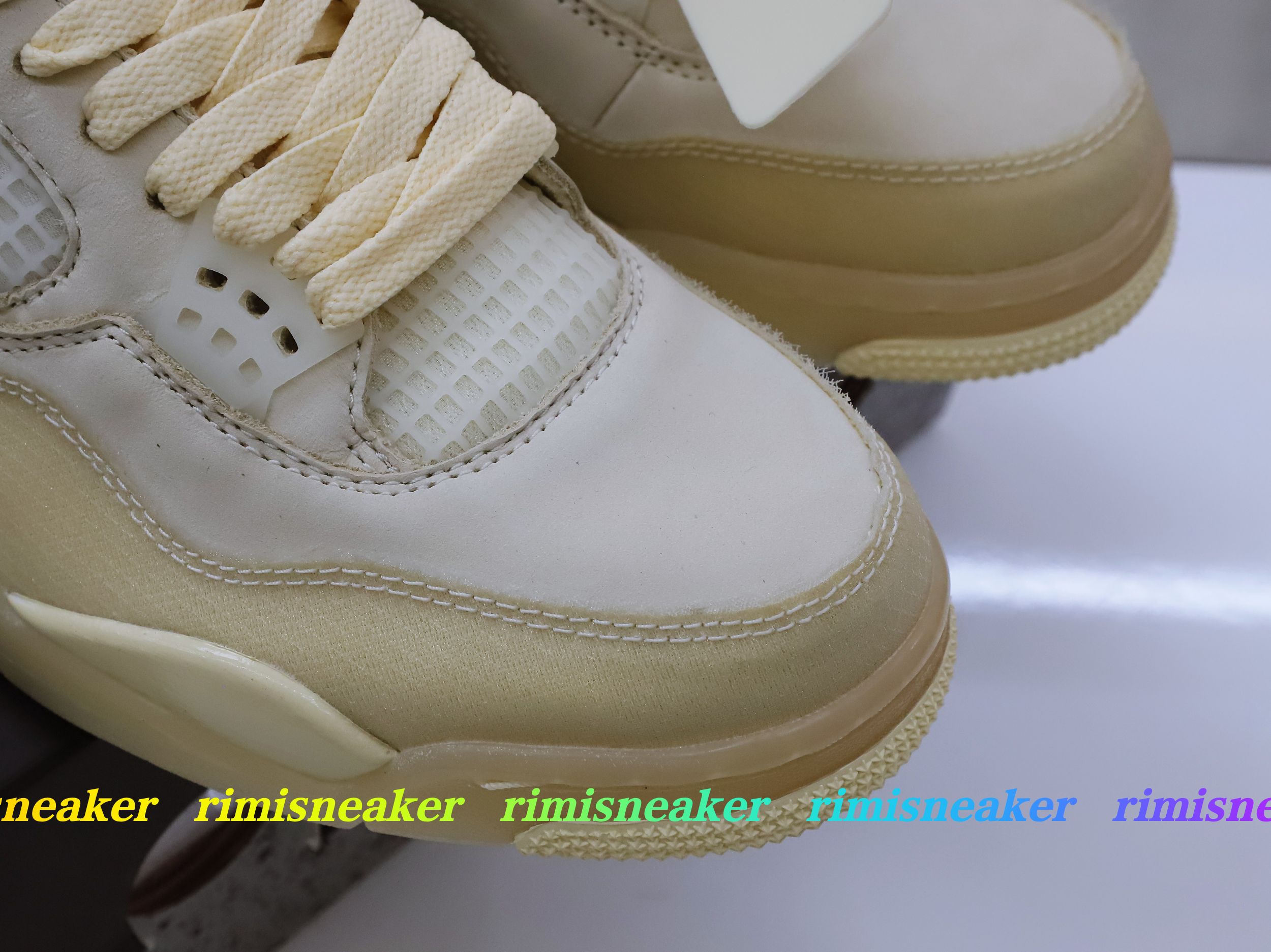 AIR JORDAN OFF-WHITE X WMNS AIR JORDAN 4 SP 'SAIL'