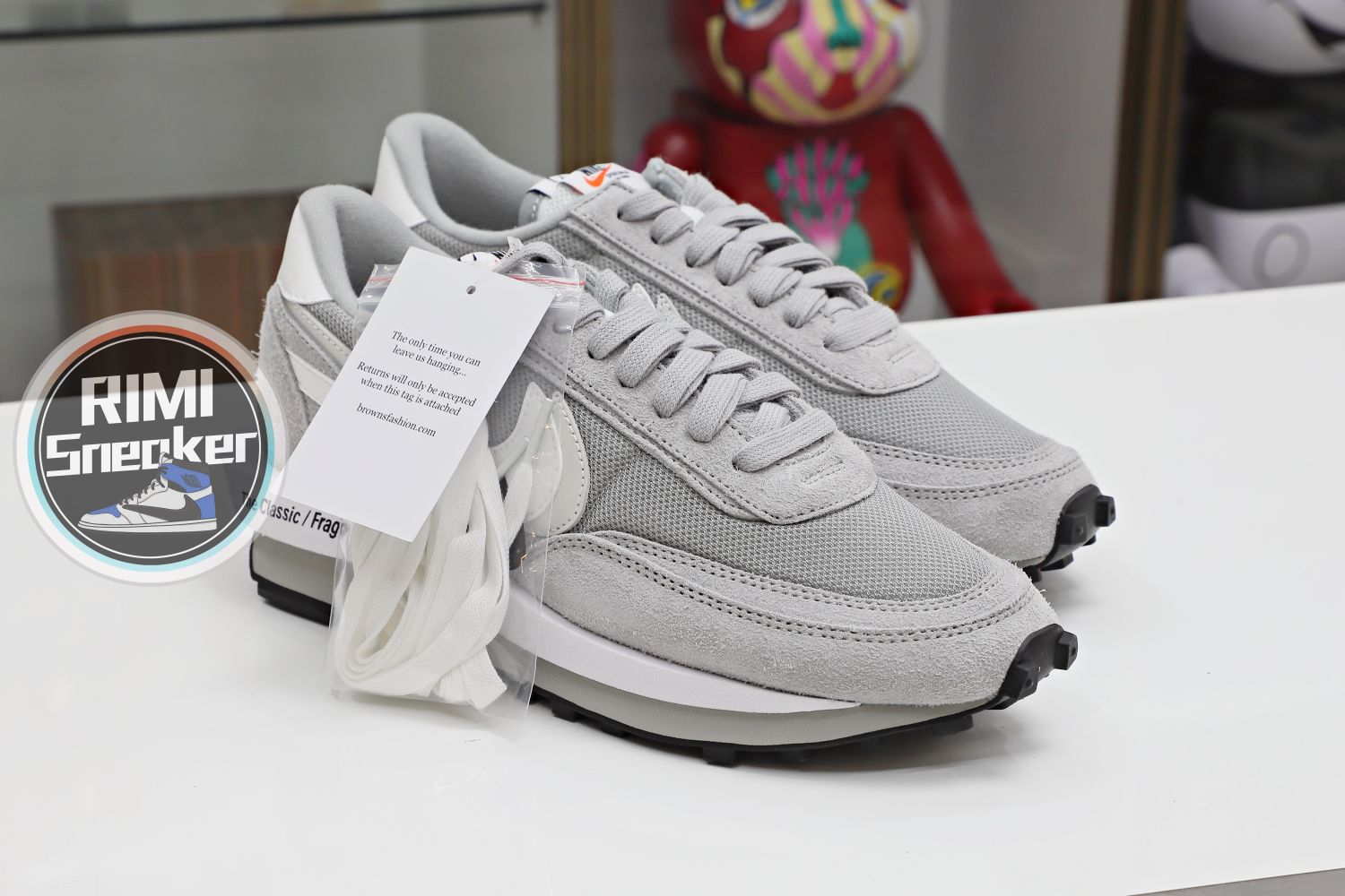 FRAGMENT DESIGN X SACAI X LDV WAFFLE 'LIGHT SMOKE GREY'