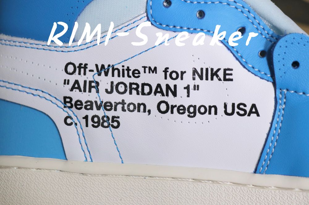 OFF-WHITE X AIR JORDAN 1 RETRO HIGH OG 'UNC'