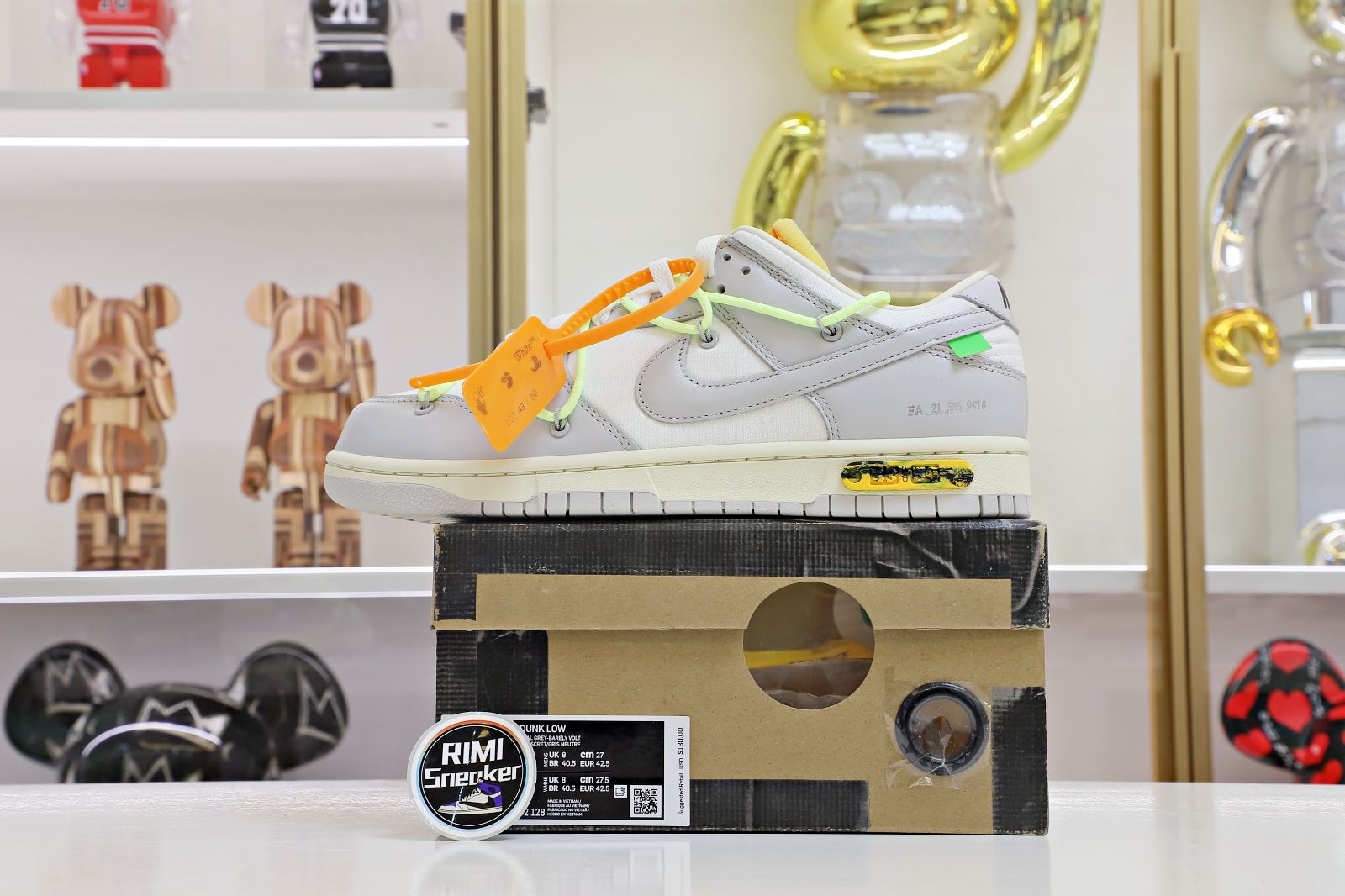 OFF-WHITE X DUNK LOW 'LOT 43 OF 50'