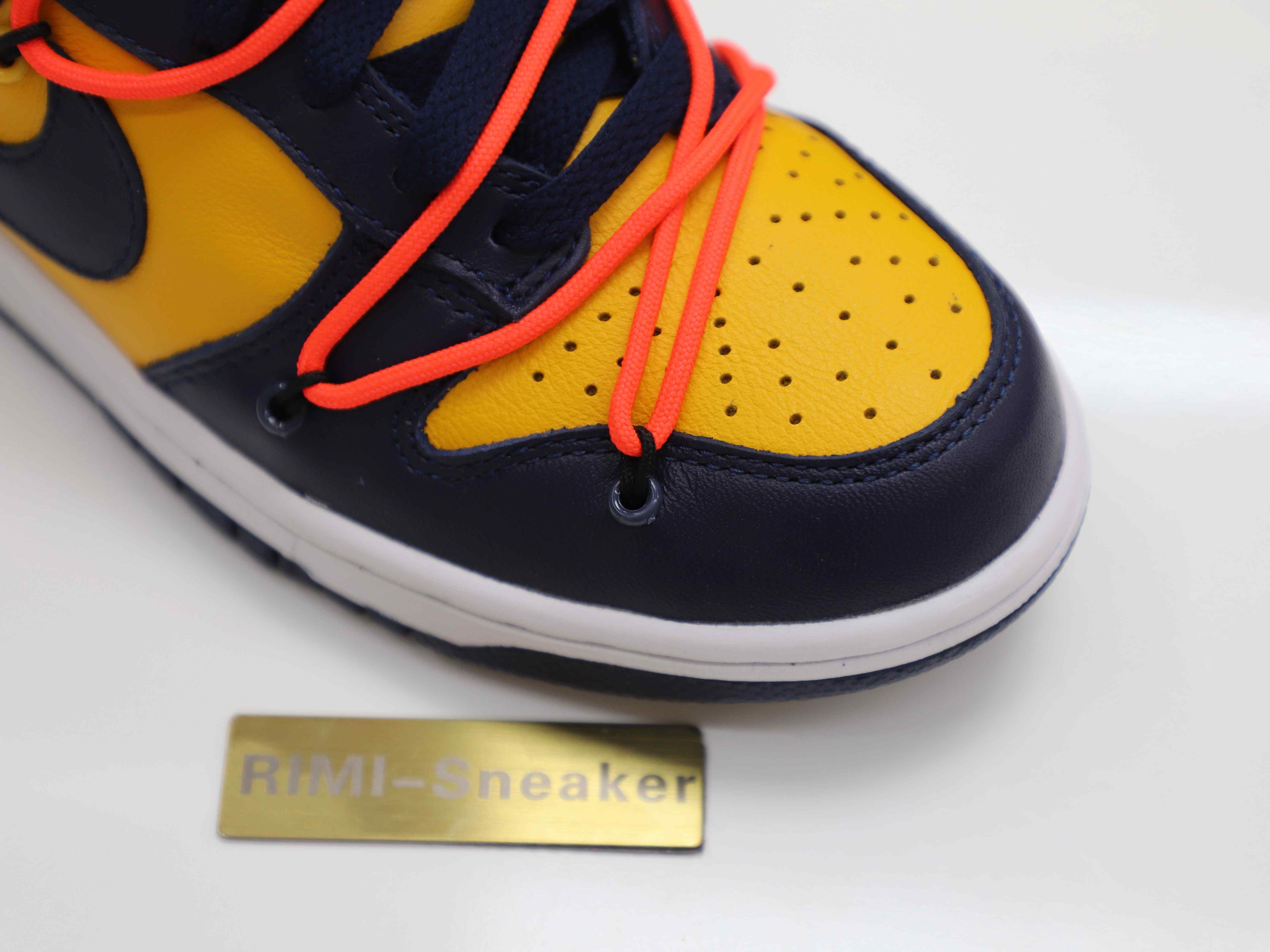 OFF-WHITE X DUNK LOW 'UNIVERSITY GOLD'