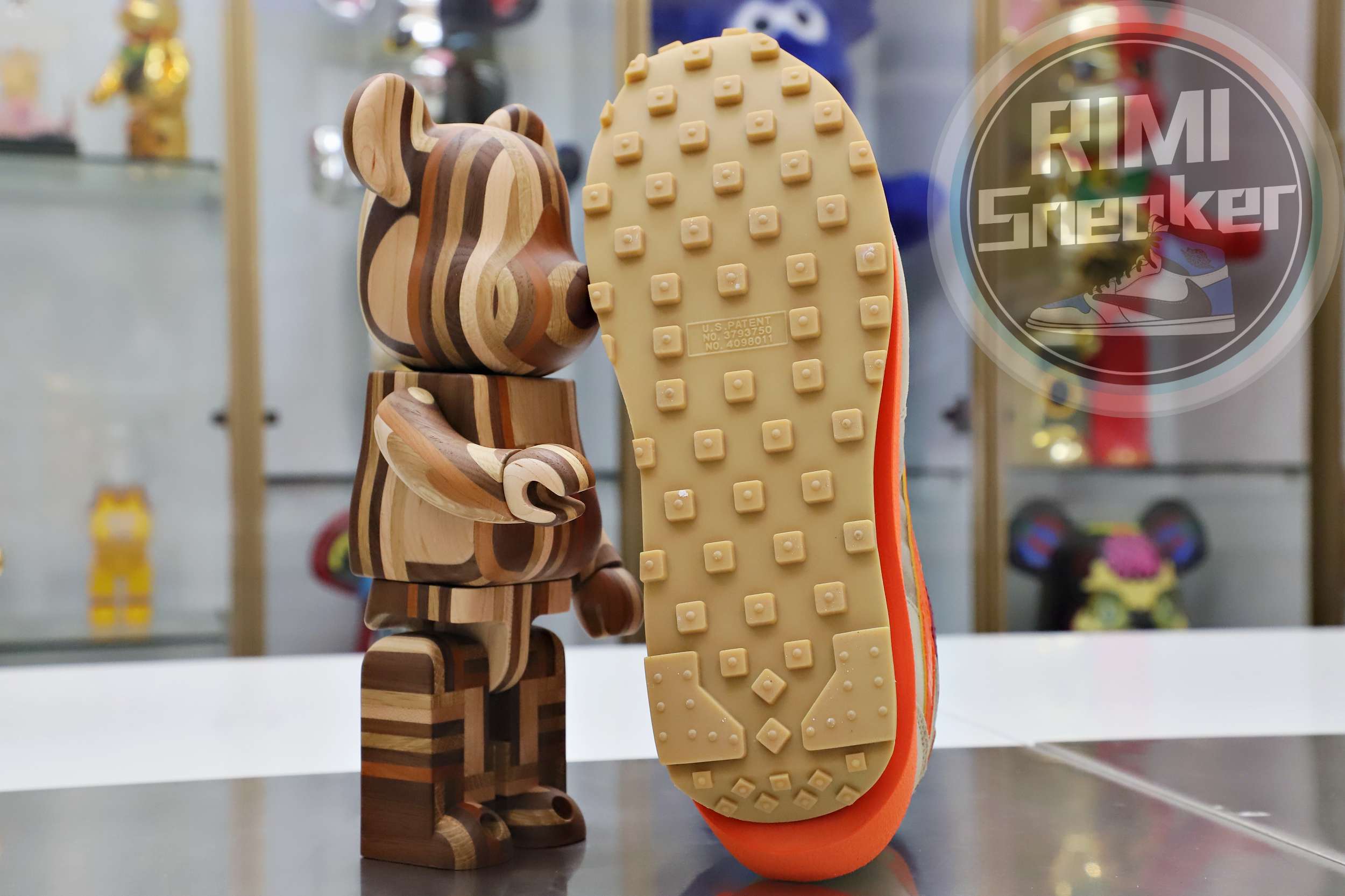 SACAI X CLOT X LDWAFFLE 'NET ORANGE BLAZE'
