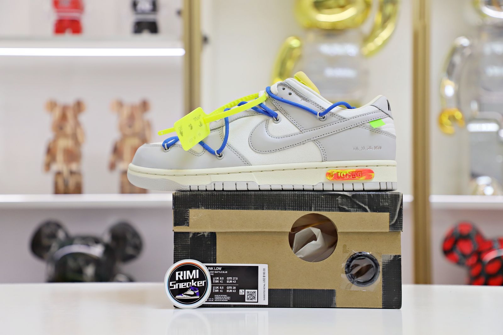 OFF-WHITE X DUNK LOW 'LOT 10 OF 50'