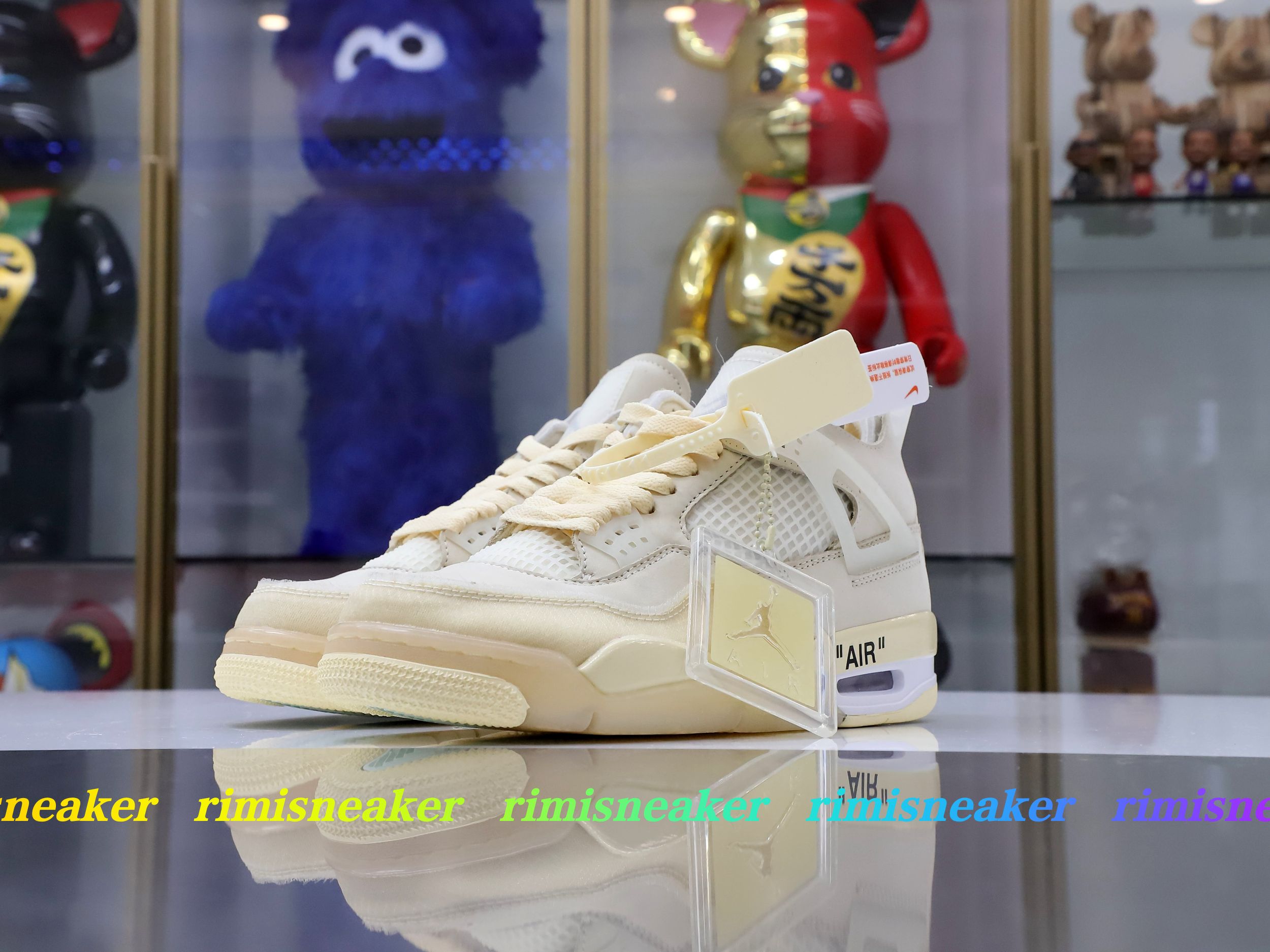 AIR JORDAN OFF-WHITE X WMNS AIR JORDAN 4 SP 'SAIL'