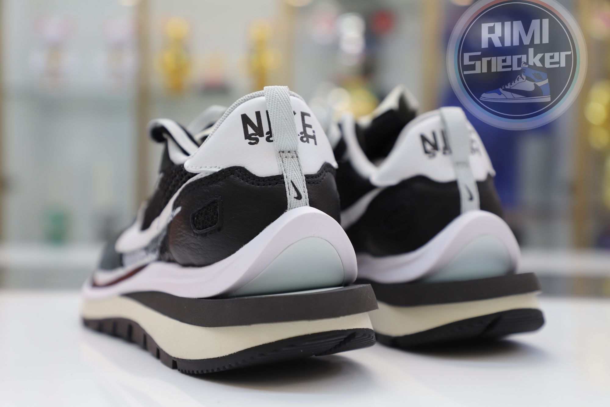 SACAI X VAPORWAFFLE 'BLACK WHITE'